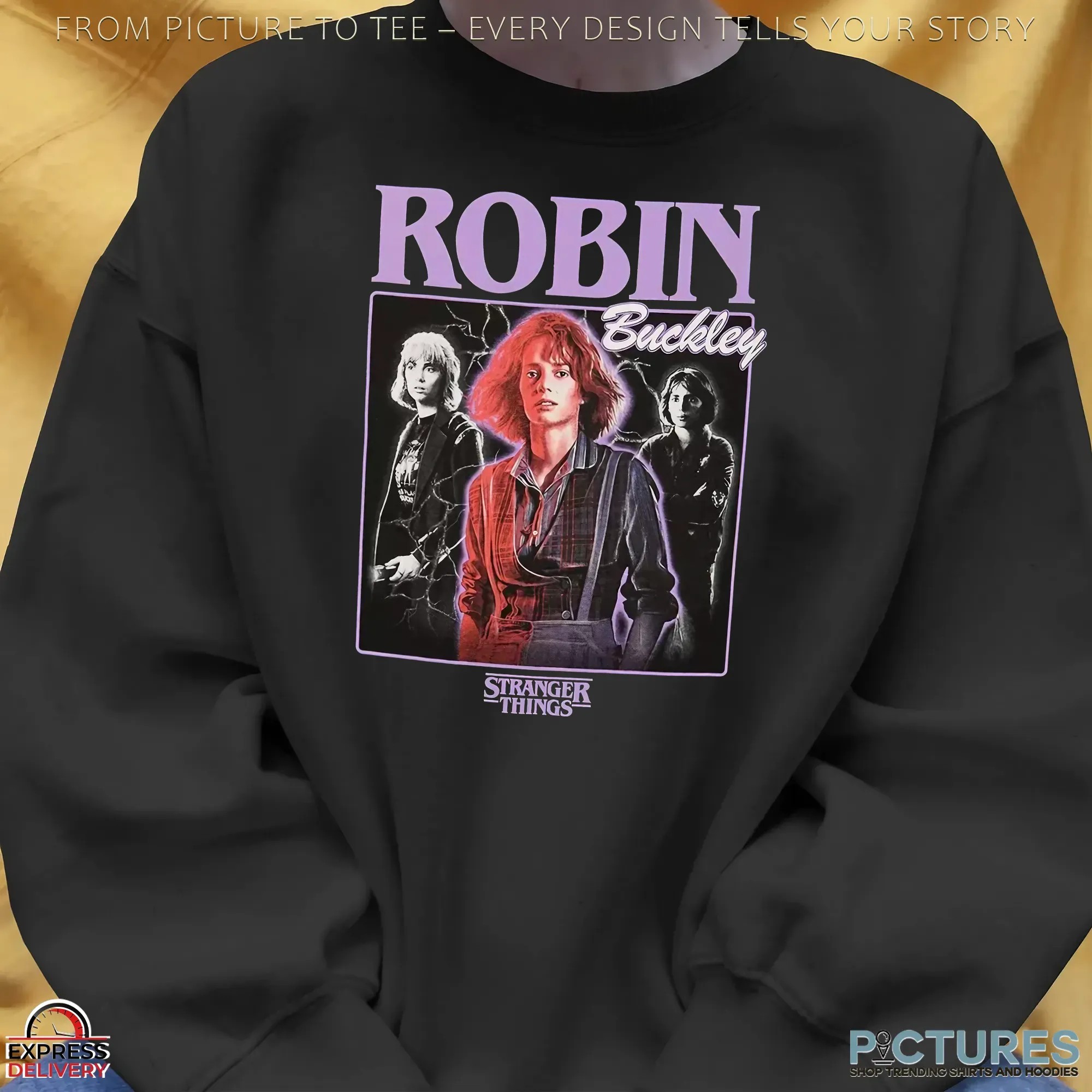 Stranger Things Robin Collage Bootleg T Shirt Stranger Things Robin Collage Bootleg T Shirt