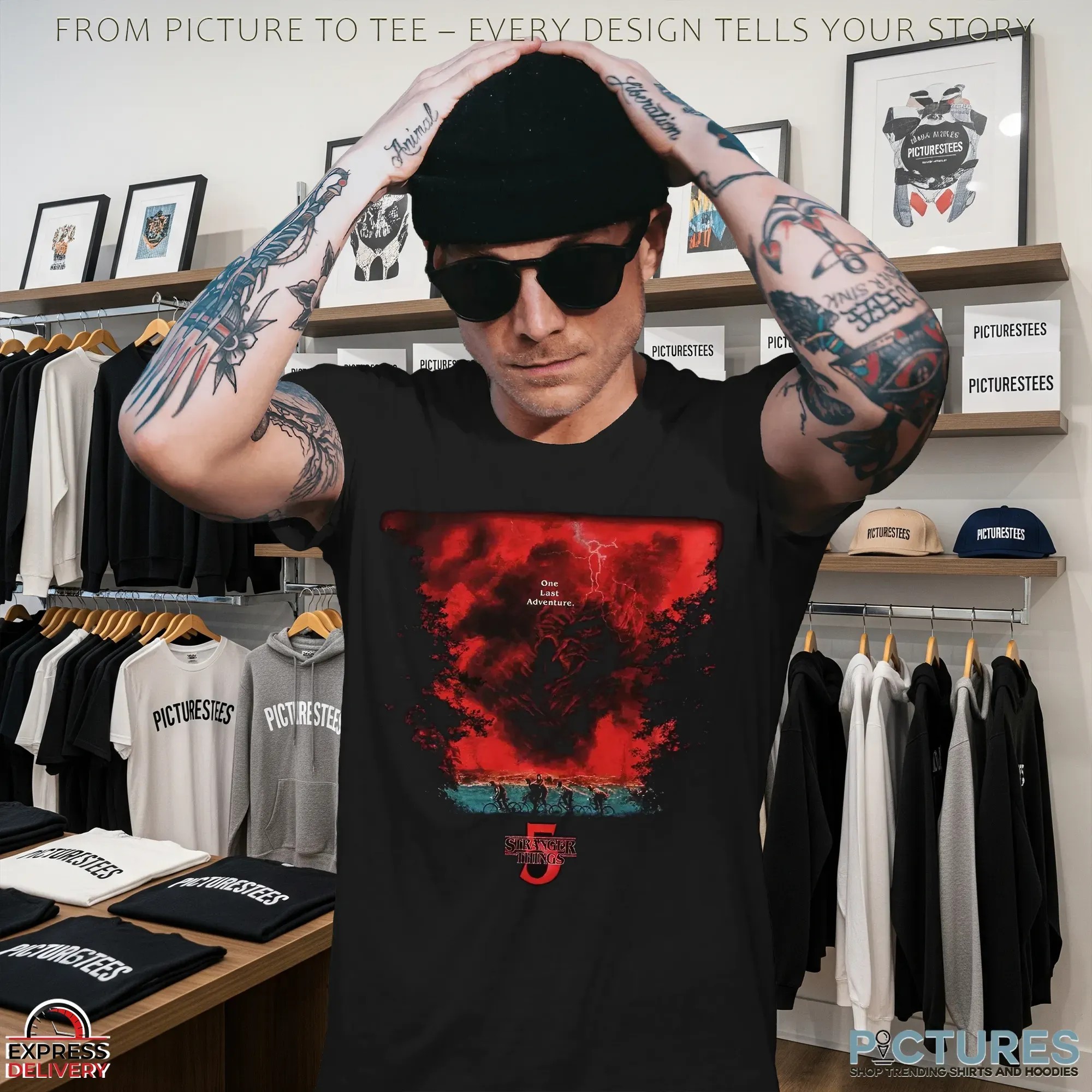 Stranger Things Season 5 Poster One Last Adventure T Shirt