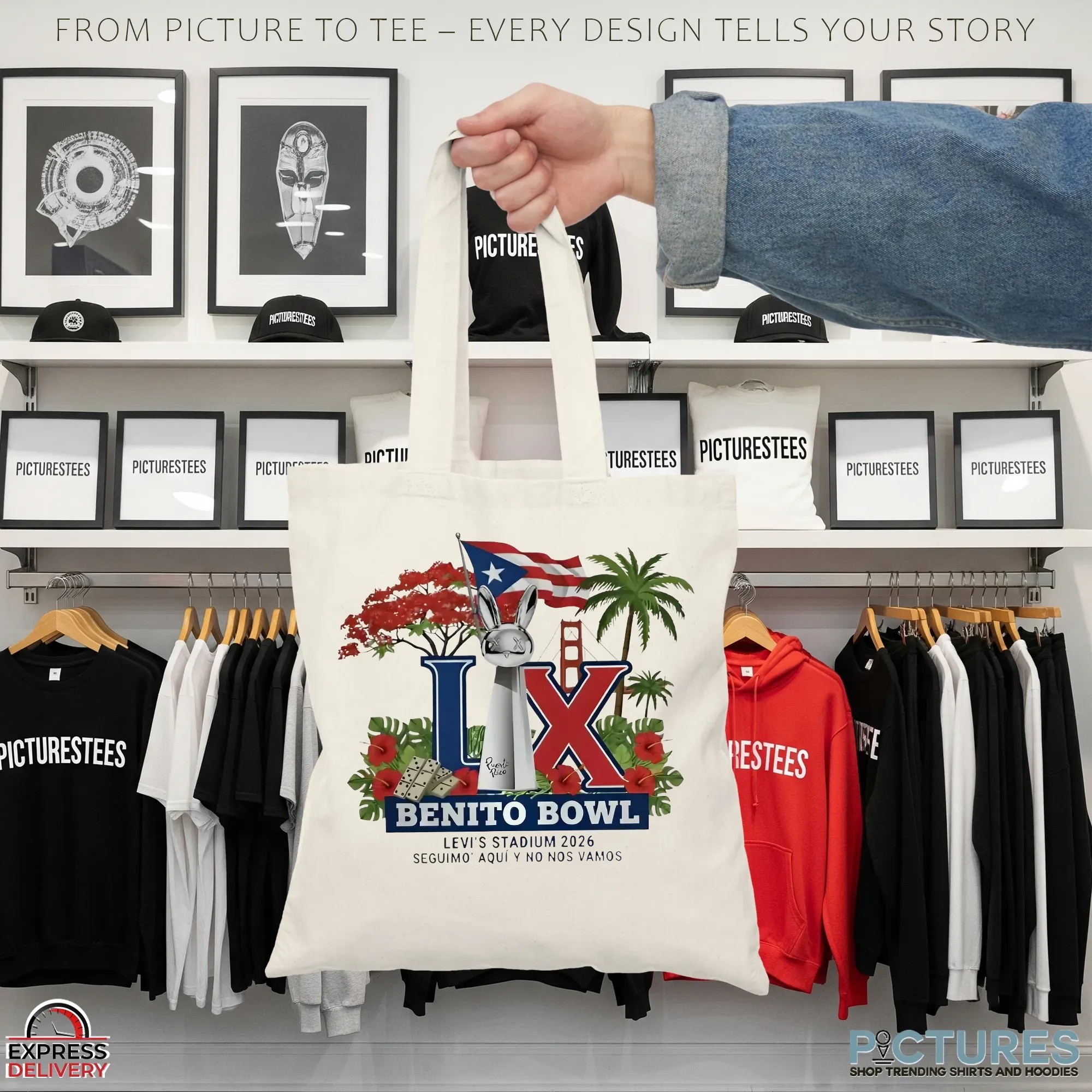 Super Bowl 2025 Bunny Levi's Stadium 2026 Football Music Lover T Shirt
