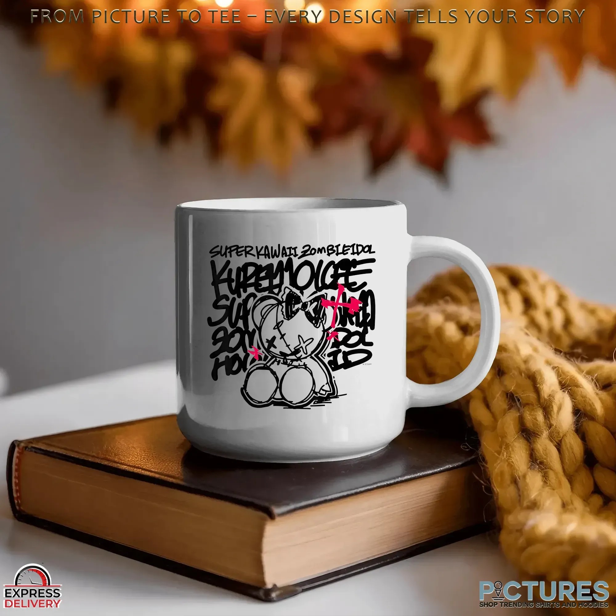 Super Kawaii Zombie Idol White T Shirt Super Kawaii Zombie Idol White T Shirt