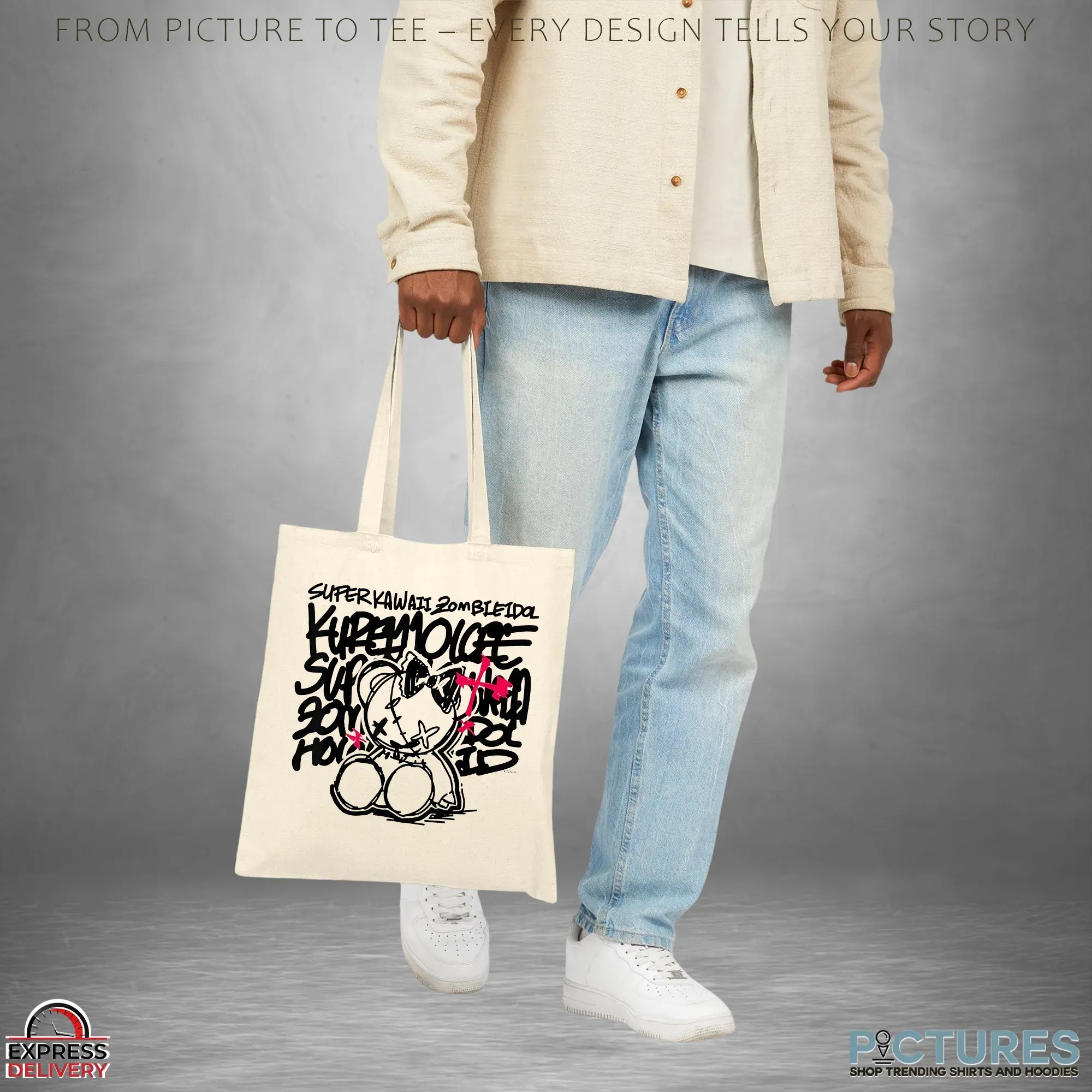 Super Kawaii Zombie Idol White T Shirt Super Kawaii Zombie Idol White T Shirt