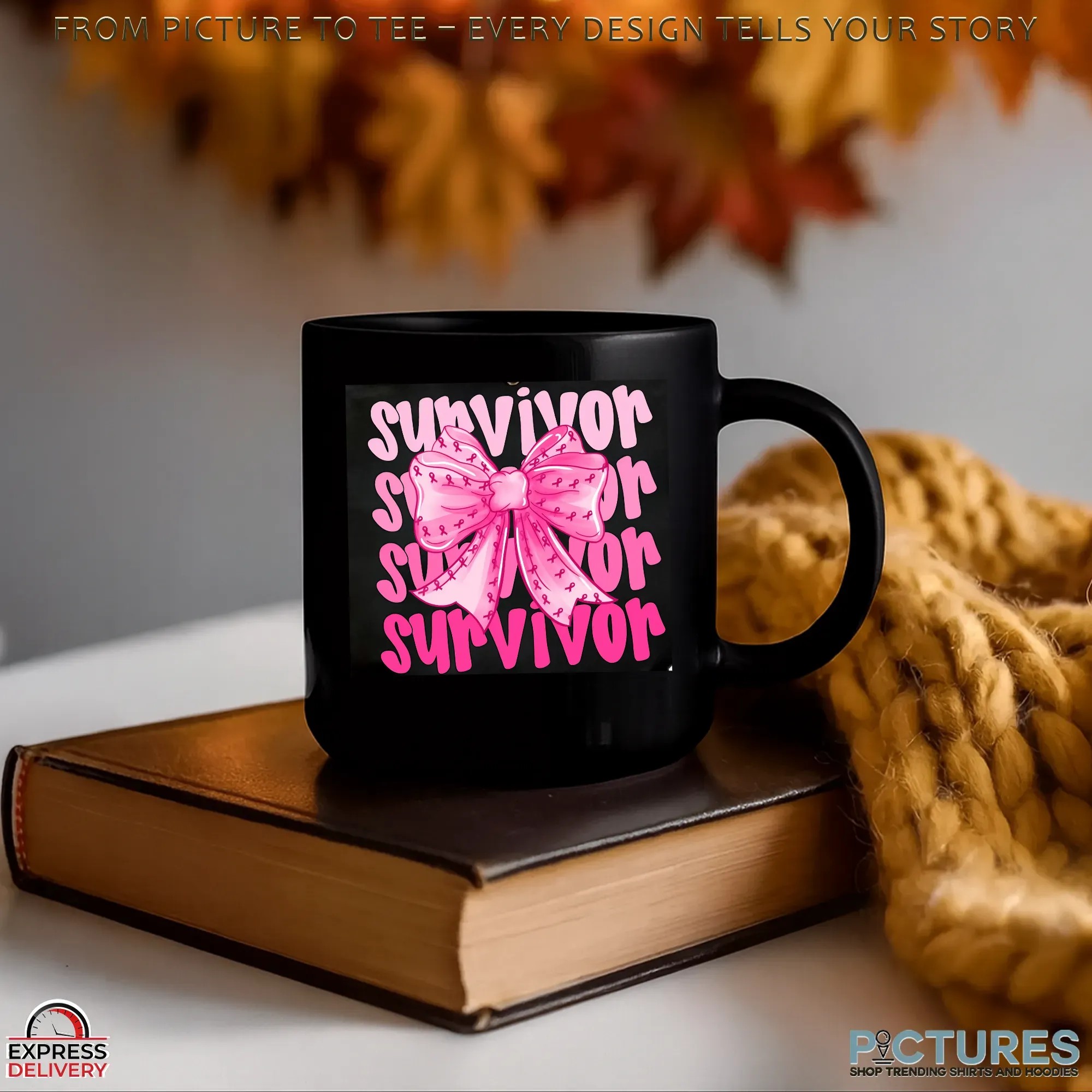 Survivor Breast Cancer, In October We Wear Pink, Breast Cancer, Breast Cancer Coquette Bow, Tackle Cancer, Pink Ribbon T Shirt