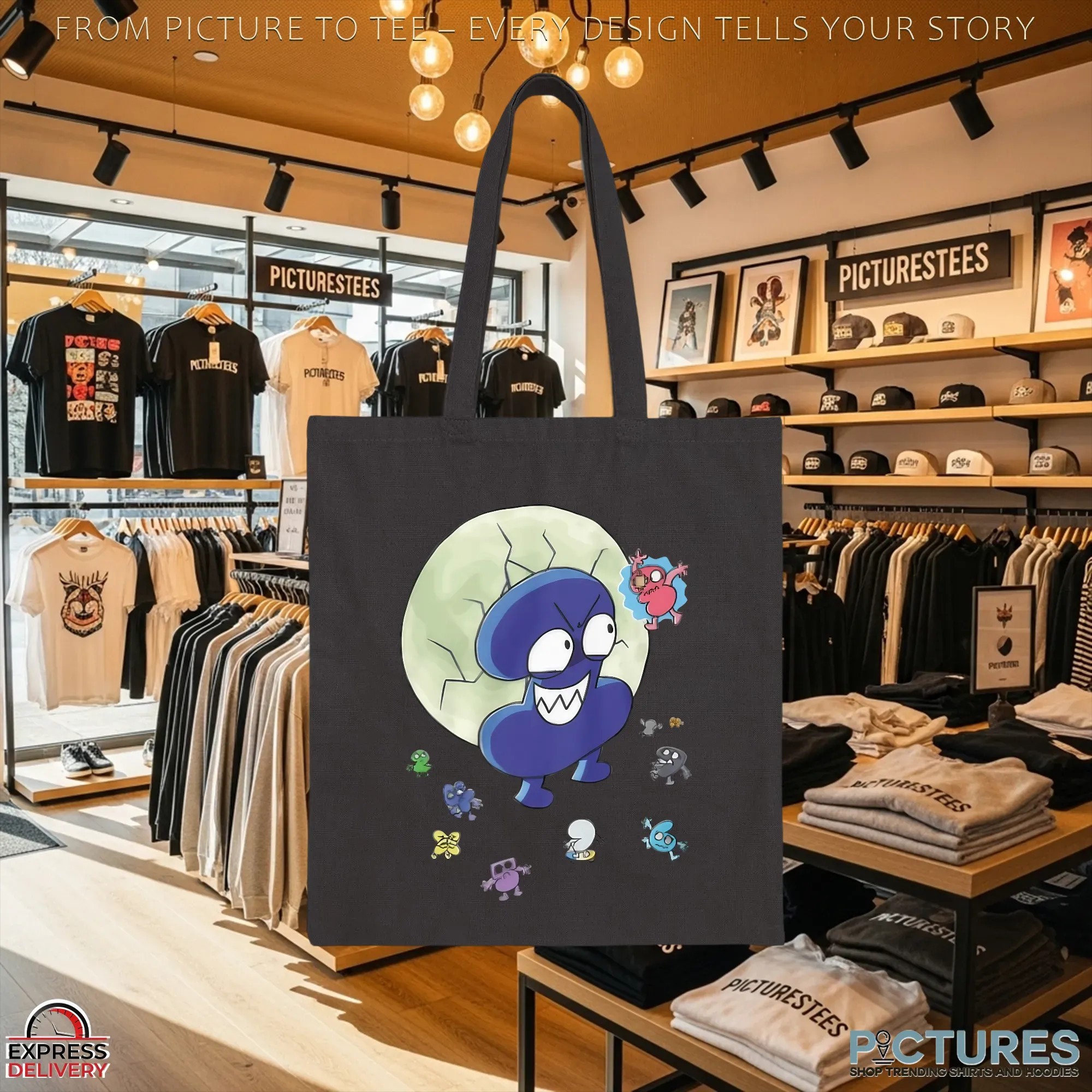 TPOT 20 BFDI Four Returns Graphic Battle for Dream Island Cartoon T Shirt