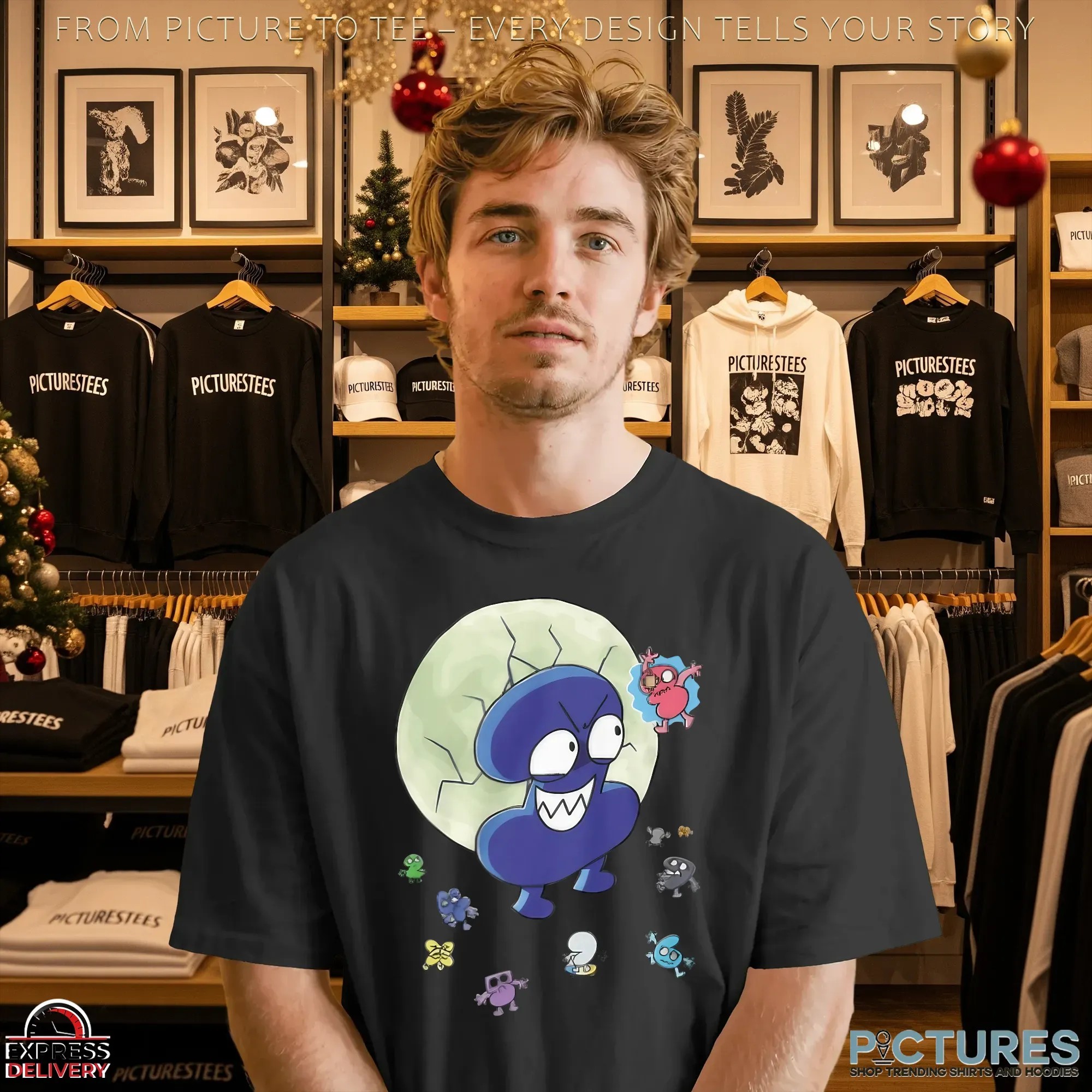 TPOT 20 BFDI Four Returns Graphic Battle for Dream Island Cartoon T Shirt