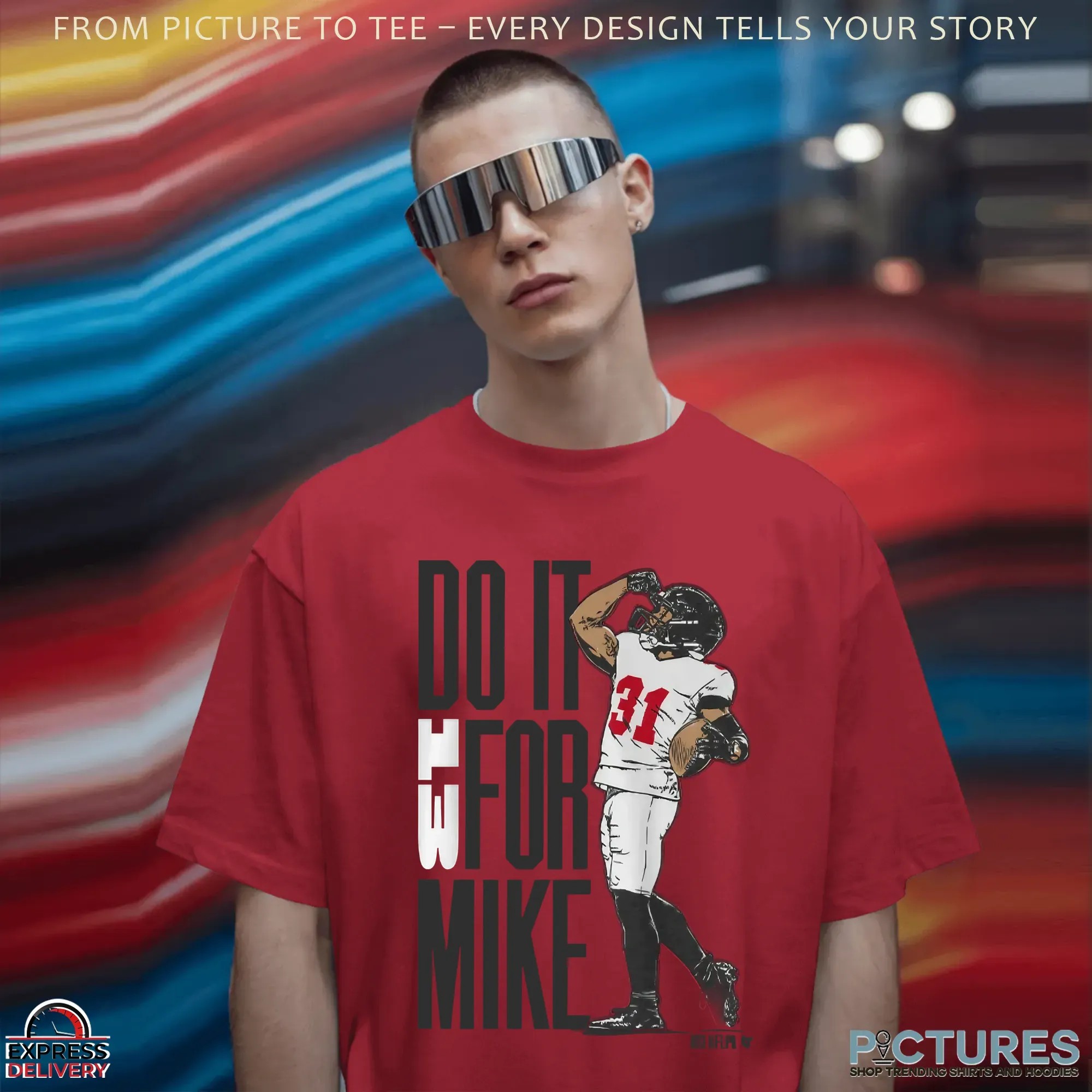 Tampa Bay Buccaneers Antoine Winfield Jr Do It For Mike Graphic T Shirt Tampa Bay Buccaneers Antoine Winfield Jr Do It For Mike Graphic T Shirt