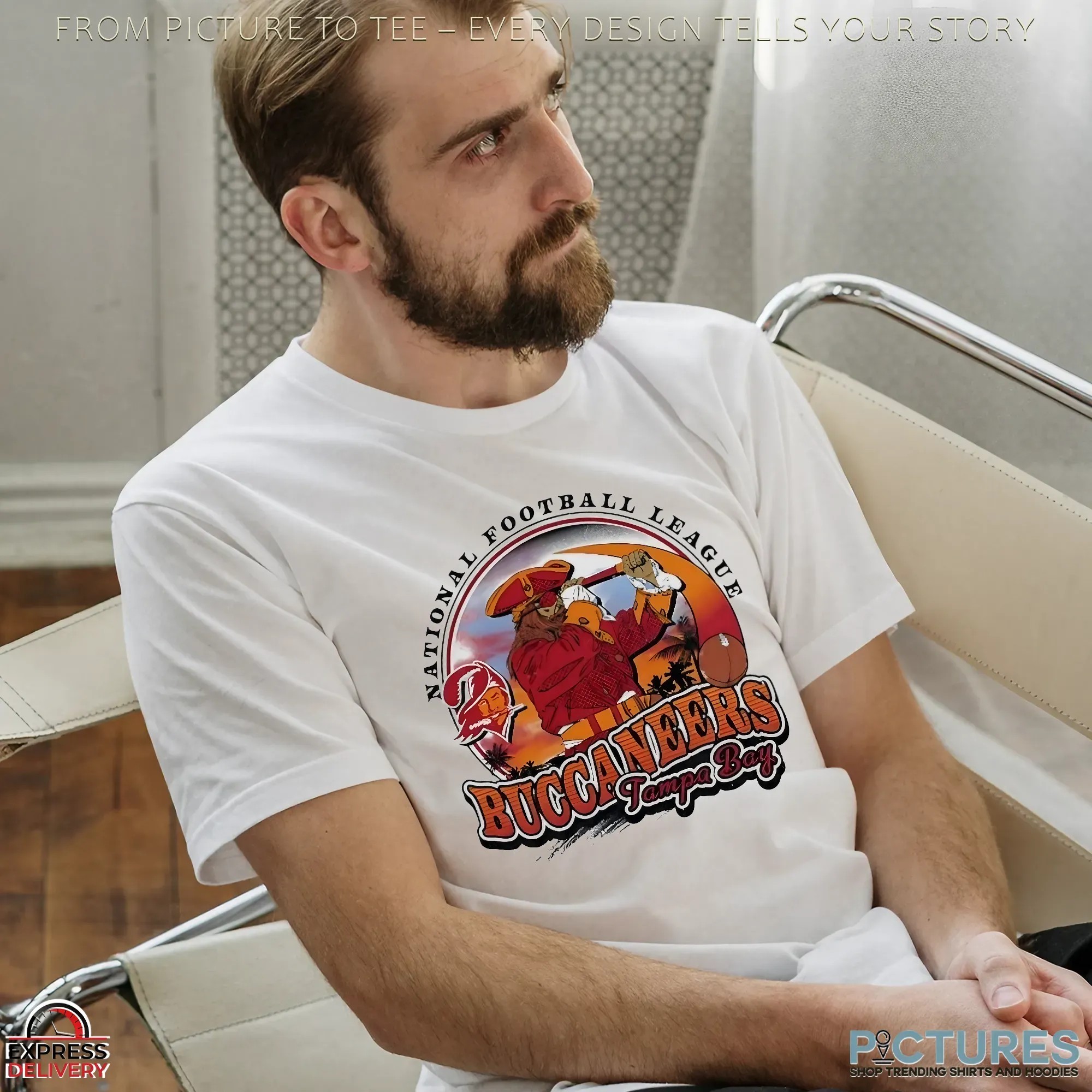 Tampa Bay Buccaneers Pirate 2025 NFL Football Vintage T Shirt Tampa Bay Buccaneers Pirate 2025 NFL Football Vintage T Shirt