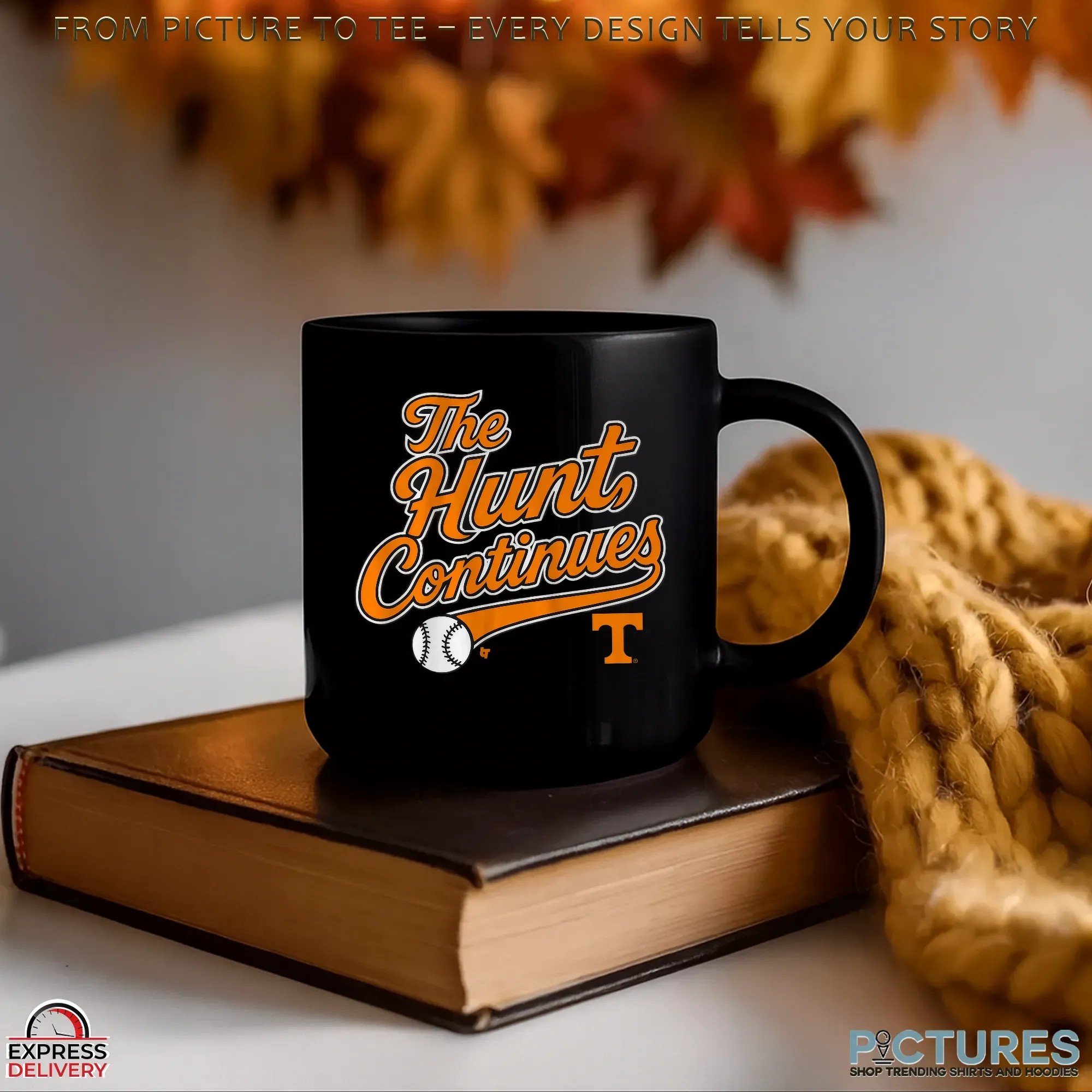 Tennessee Volunteers Baseball The Hunt Continues T Shirt Tennessee Volunteers Baseball The Hunt Continues T Shirt