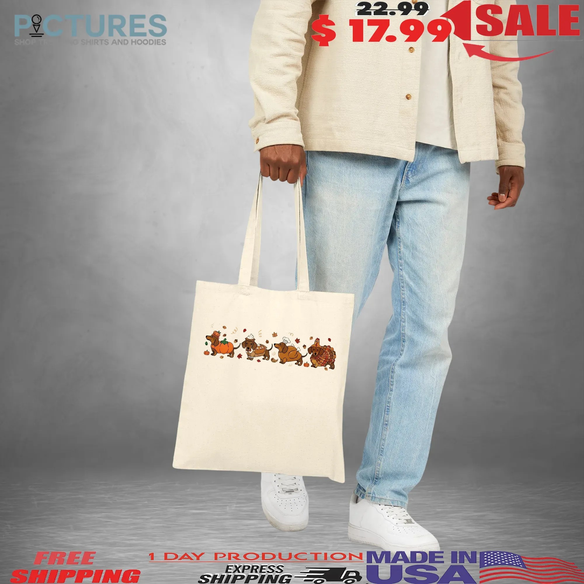 Thanksgiving Dachshund, Thanksgiving Gobble, Thanksgiving Dogs, Thanksgiving Turkey, Fall, Preppy Thanksgiving T Shirt