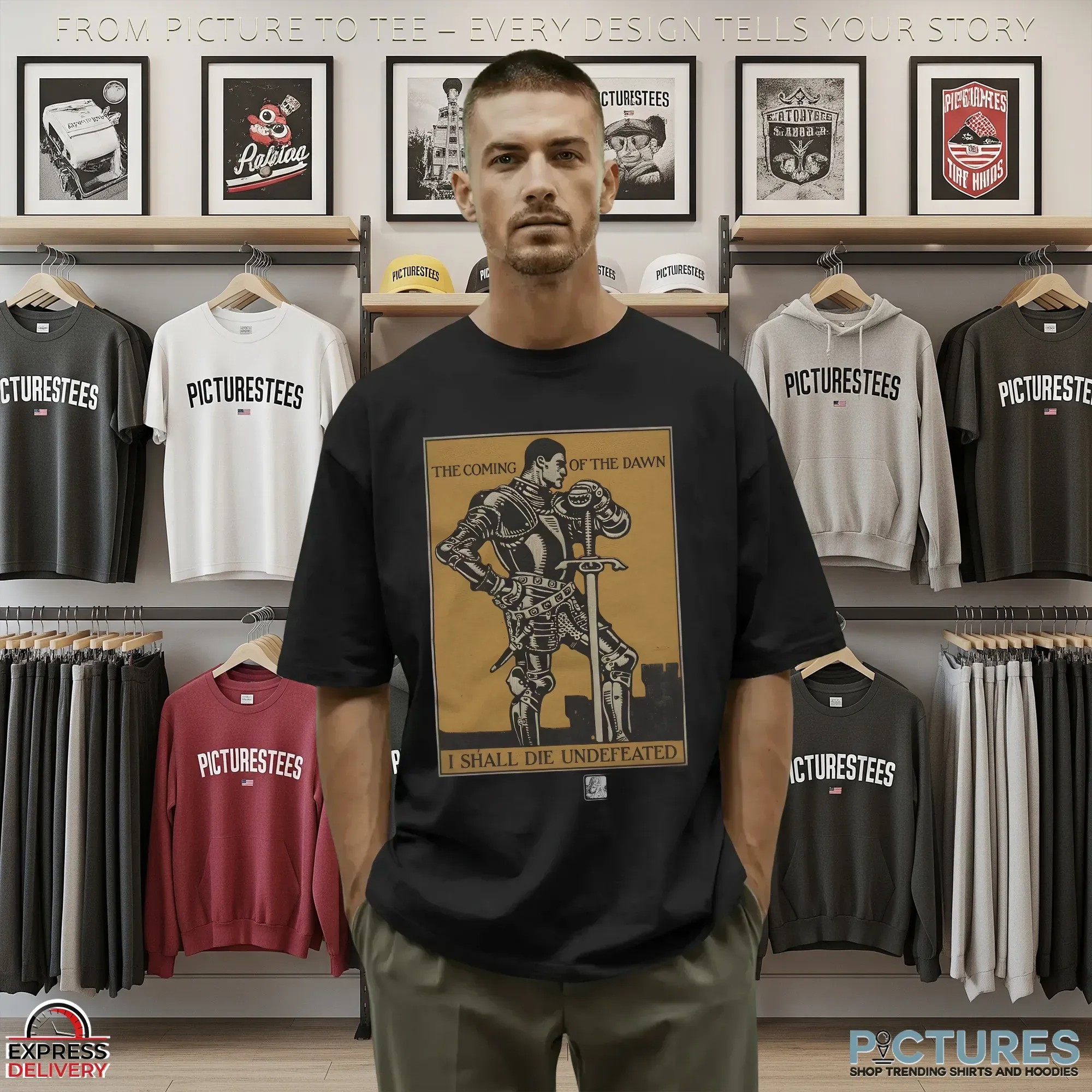 The Coming Of The Dawn I Shall Die Undefeated T Shirt