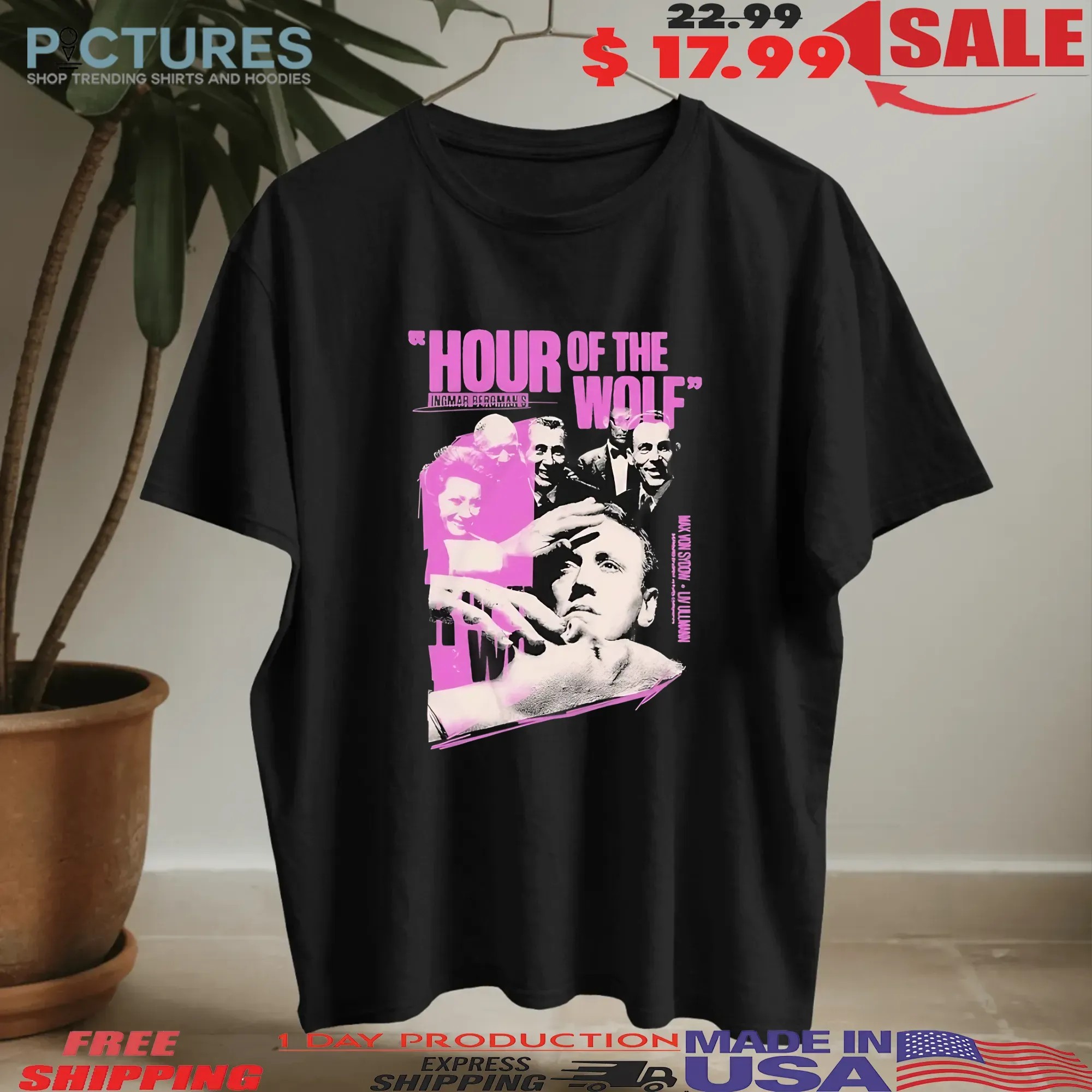 The Hour Between Night And Dawn Ingmar Bergman’s T-shirts