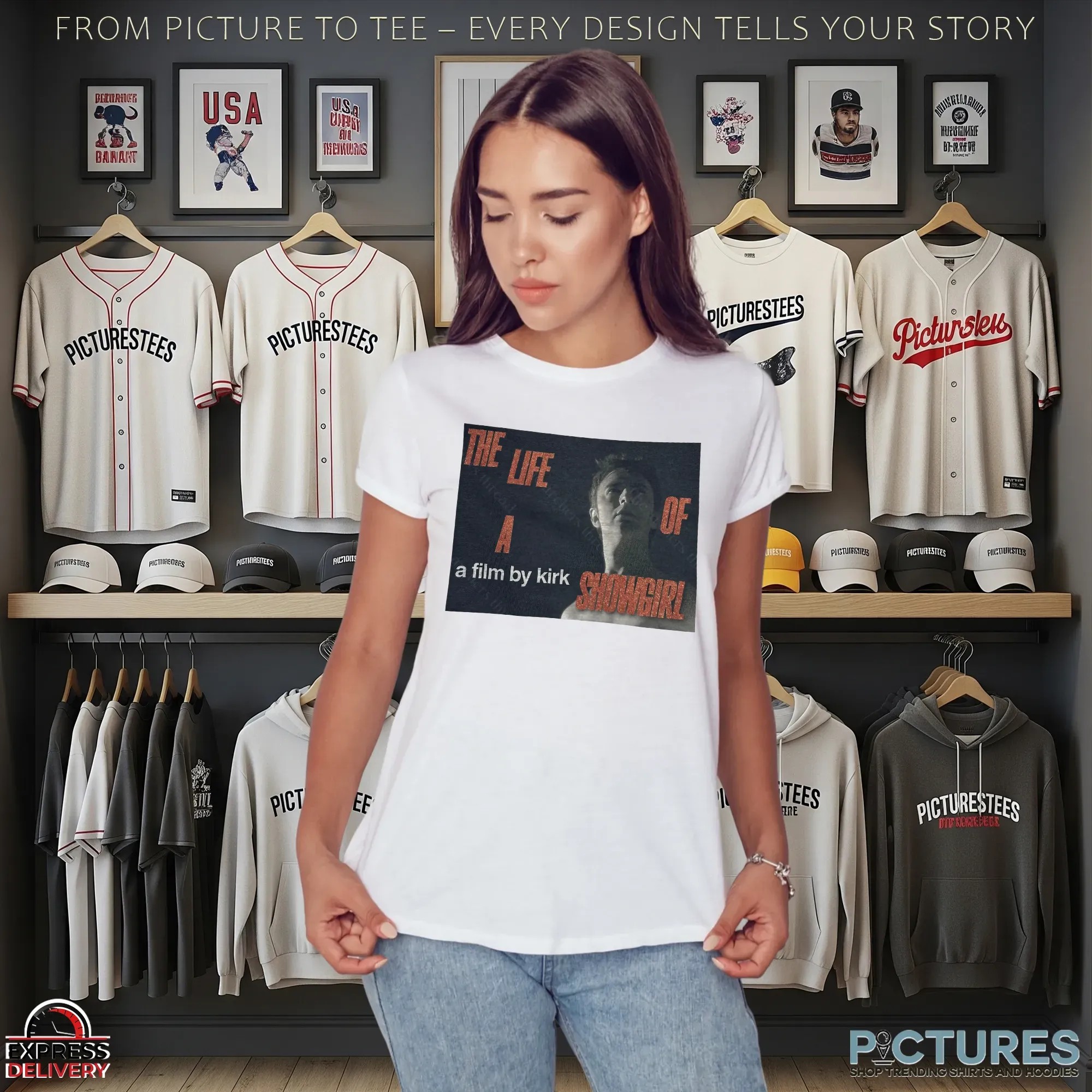 The Life of a Showgirl A Film by Kirk T Shirt