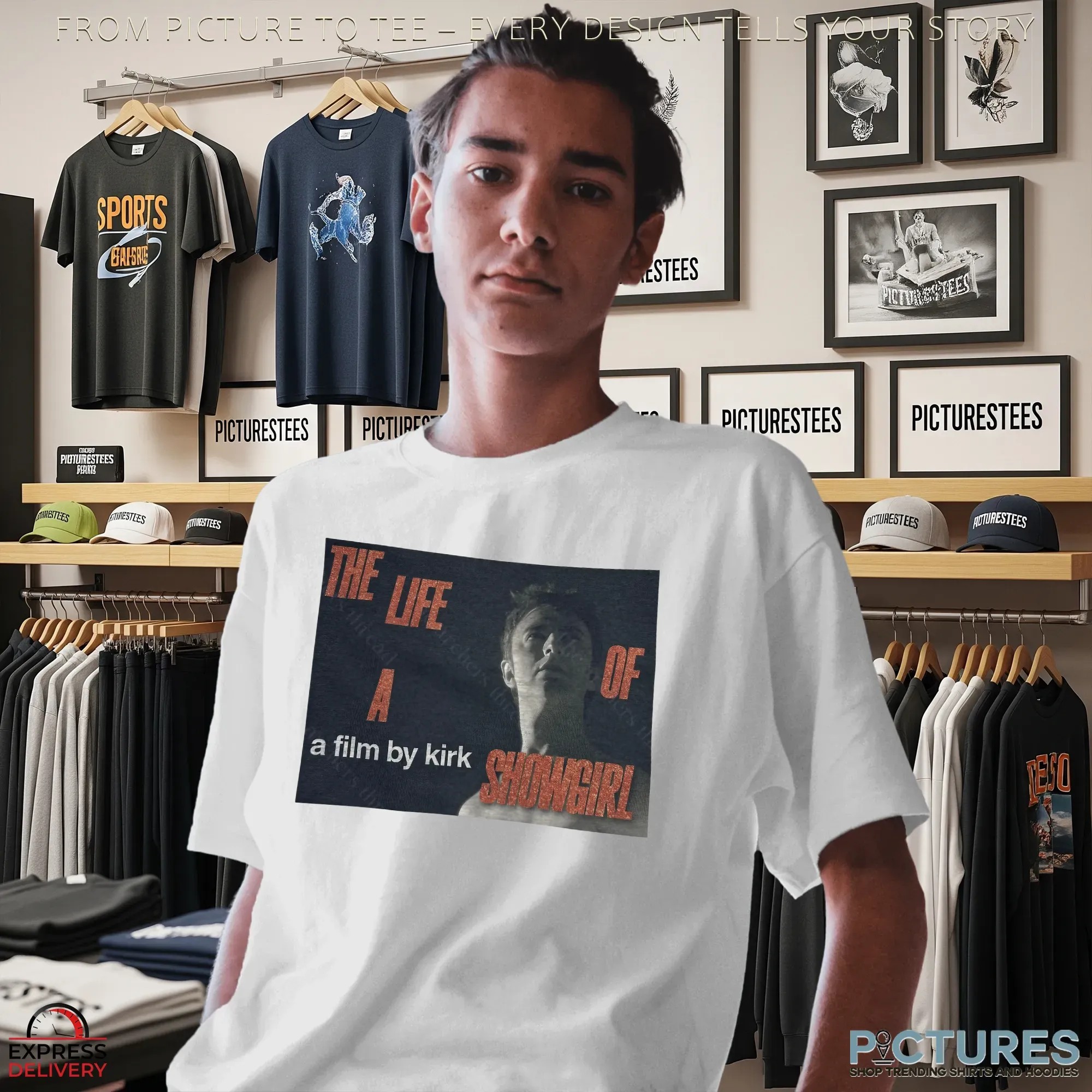 The Life of a Showgirl A Film by Kirk T Shirt