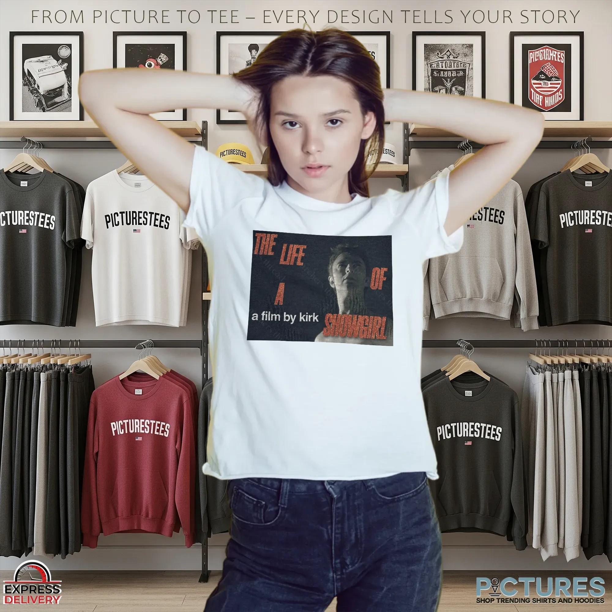 The Life of a Showgirl A Film by Kirk T Shirt