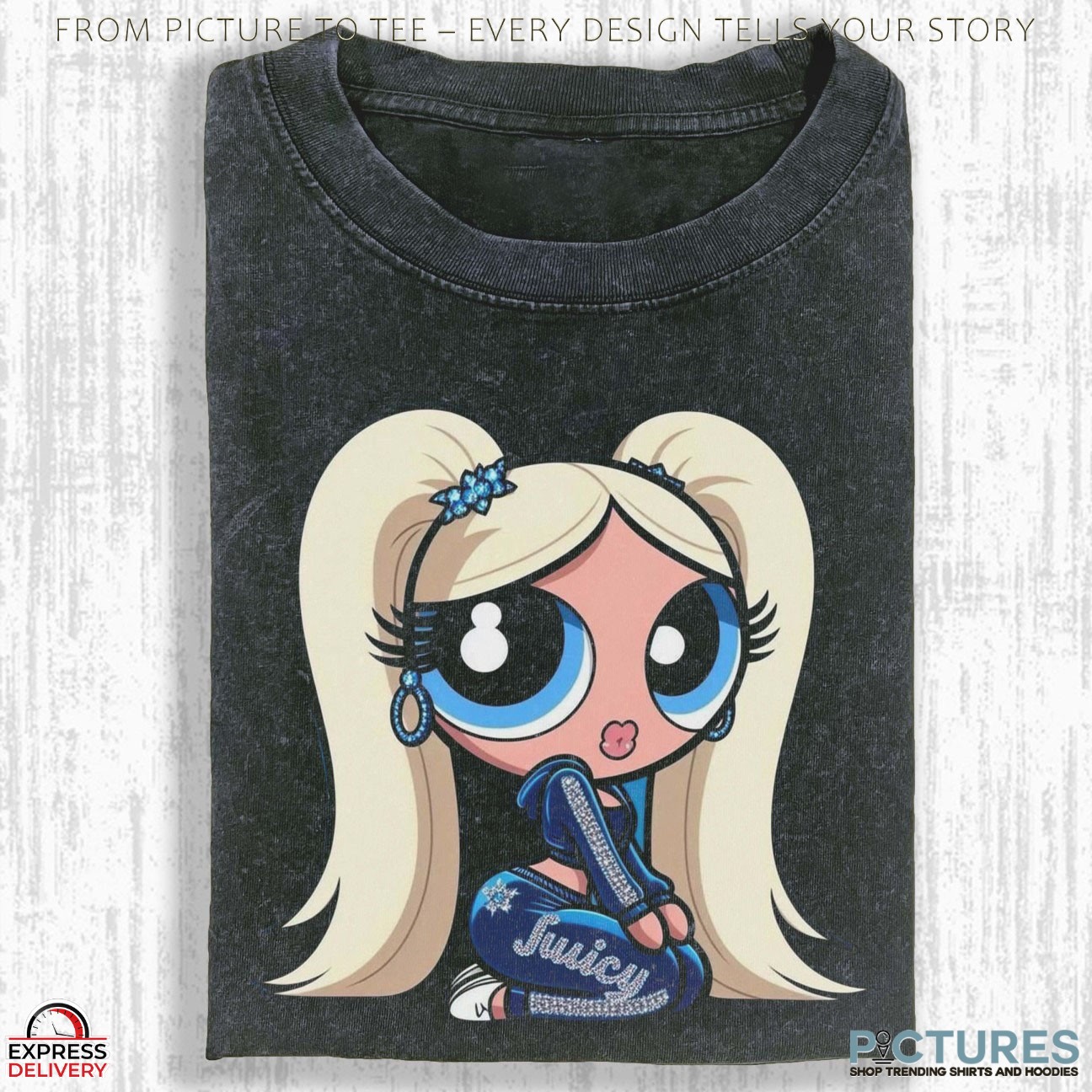 The Powerpuff Girls Vintage Photo T Shirt