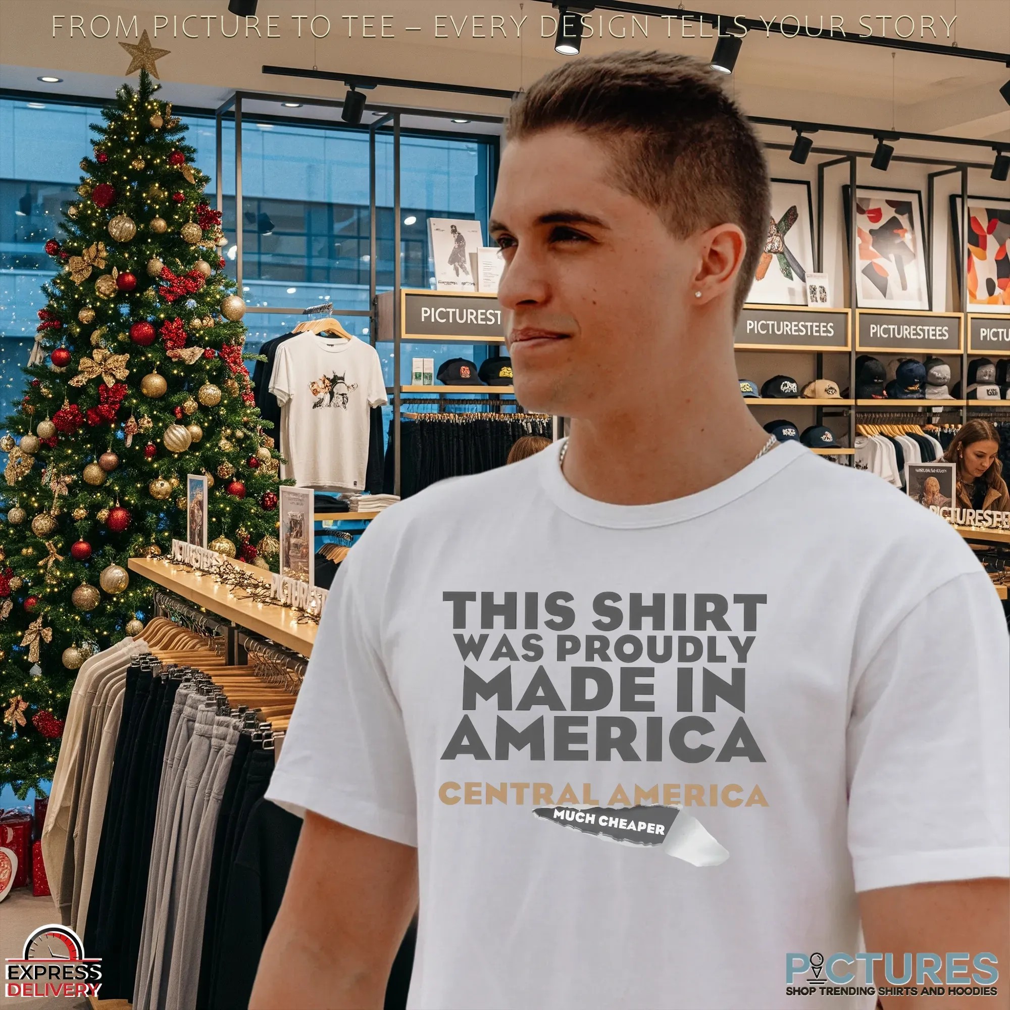 This Shirt Was Proudly Made In America Central America Much Cheaper T Shirt This Shirt Was Proudly Made In America Central America Much Cheaper T Shirt
