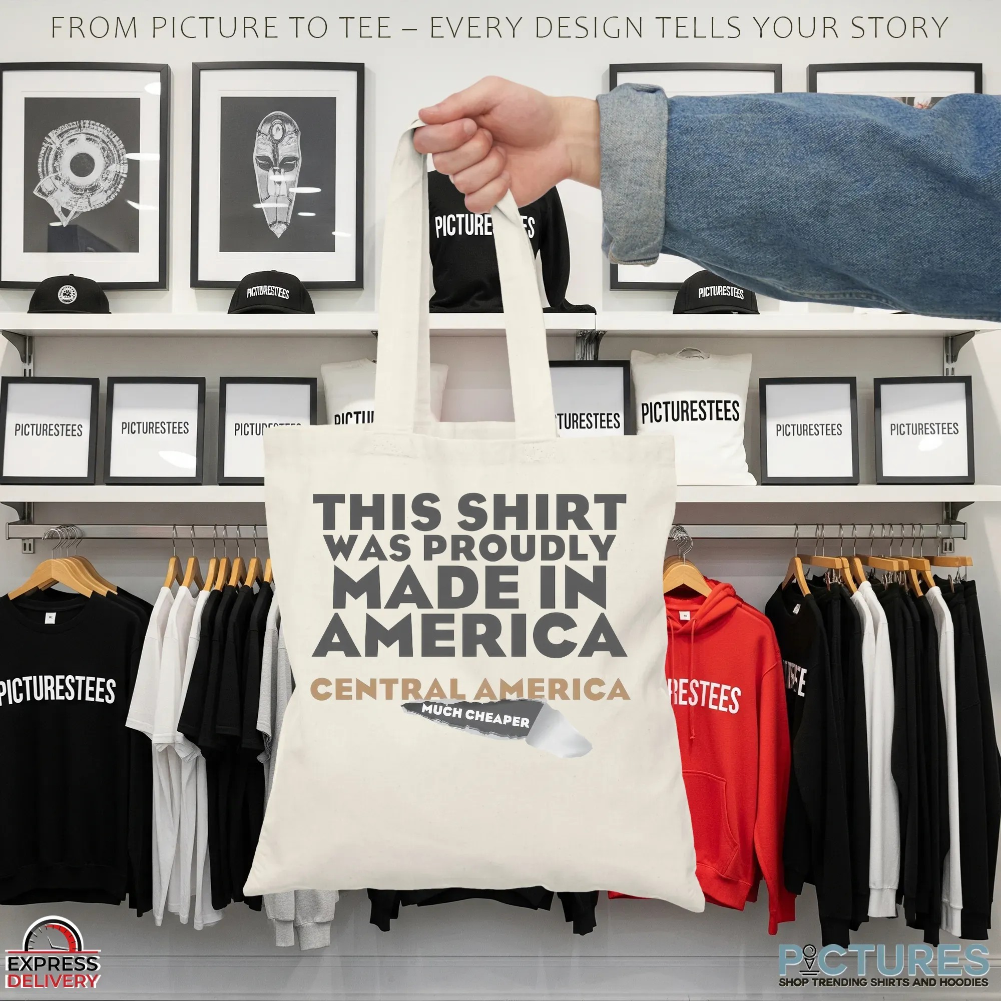 This Shirt Was Proudly Made In America Central America Much Cheaper T Shirt This Shirt Was Proudly Made In America Central America Much Cheaper T Shirt