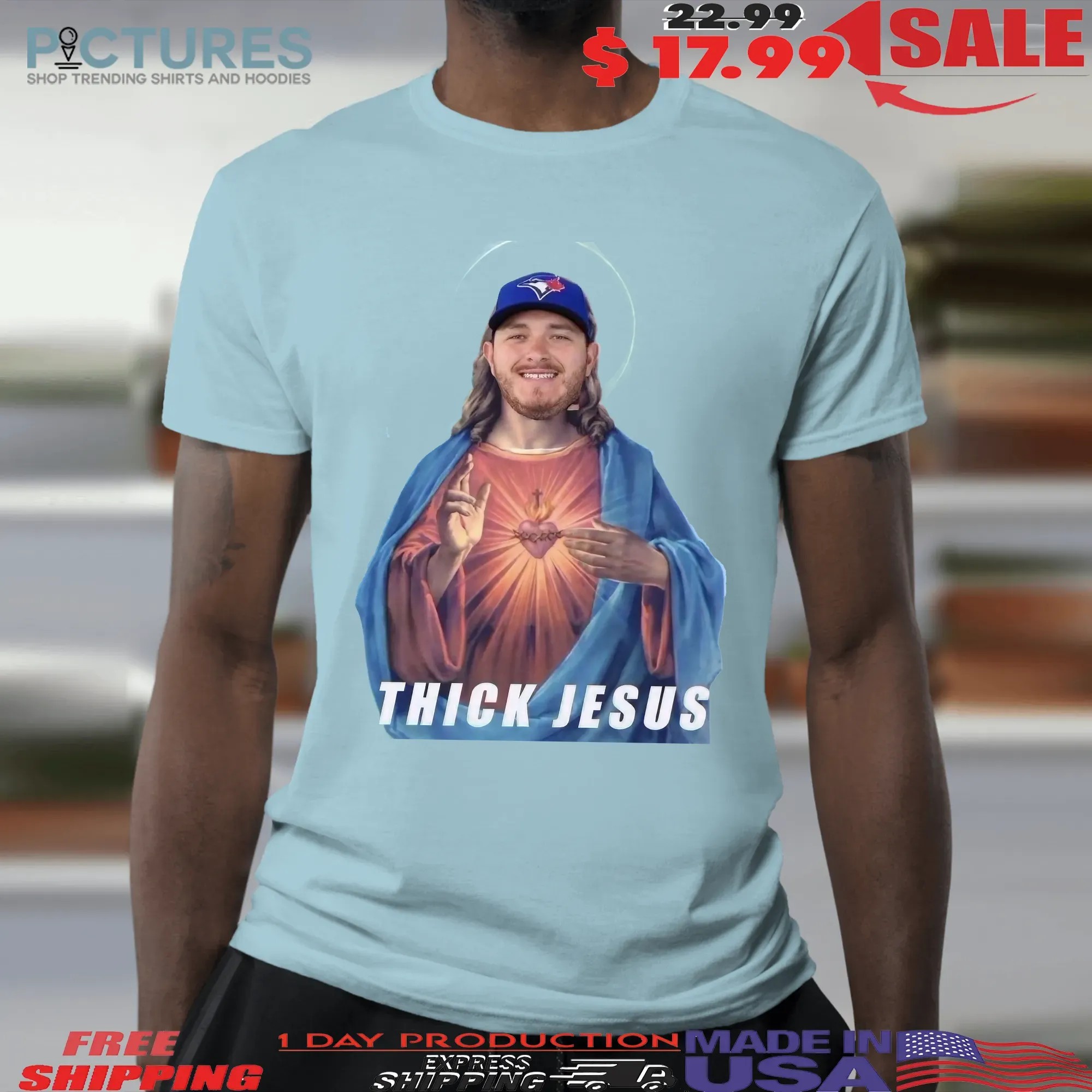 Toronto Alejandro Kirk Thick Jesus Meme T Shirt