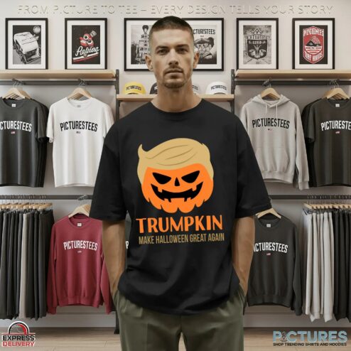 Trumpkin Make Halloween Great Again Maga Parody T Shirt