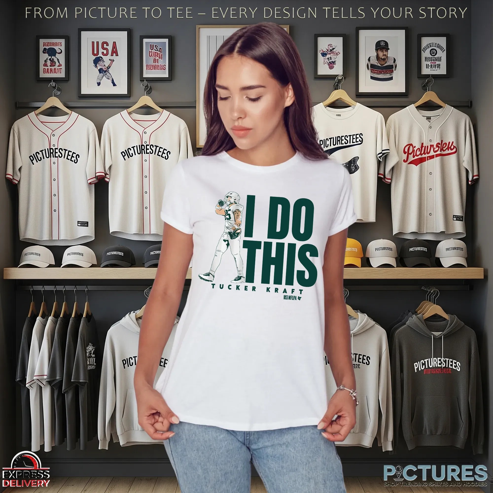 Tucker Kraft Green Bay Packers I Do This T Shirt Tucker Kraft Green Bay Packers I Do This T Shirt