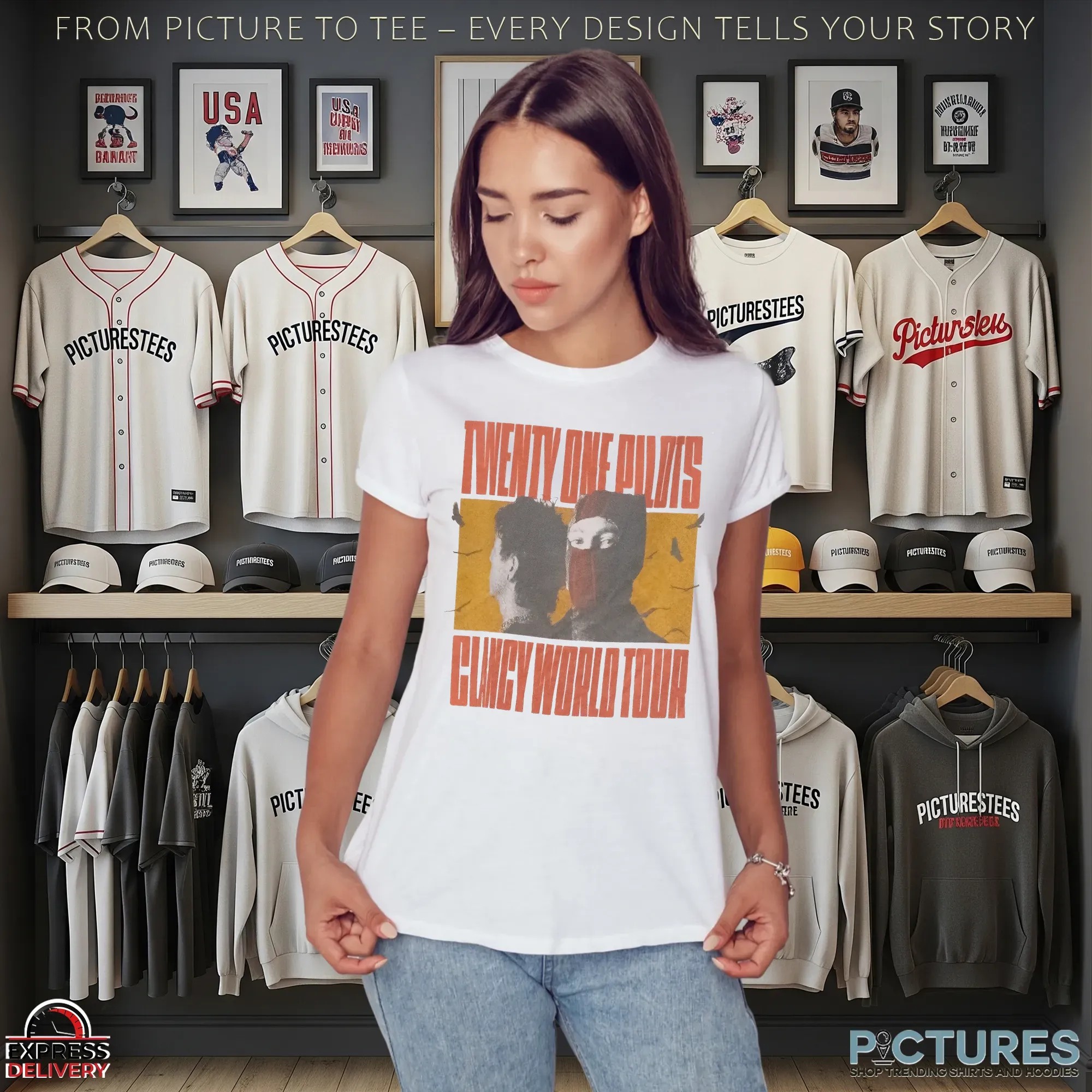 Twenty One Pilots Clancy World Tour T Shirt