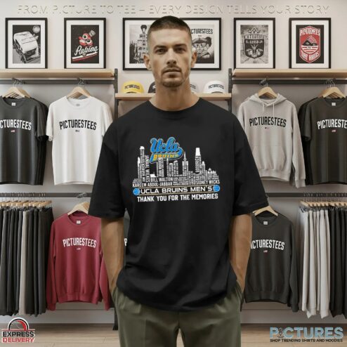 Ucla Bruins Men's Thank You For The Memories City Skyline T Shirt