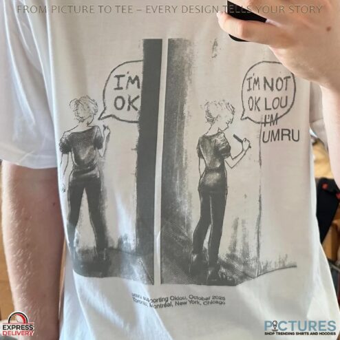 Umru And Oklou I'm Ok I'm Not Ok Lou I Am Umru October 2025 Tour T Shirt