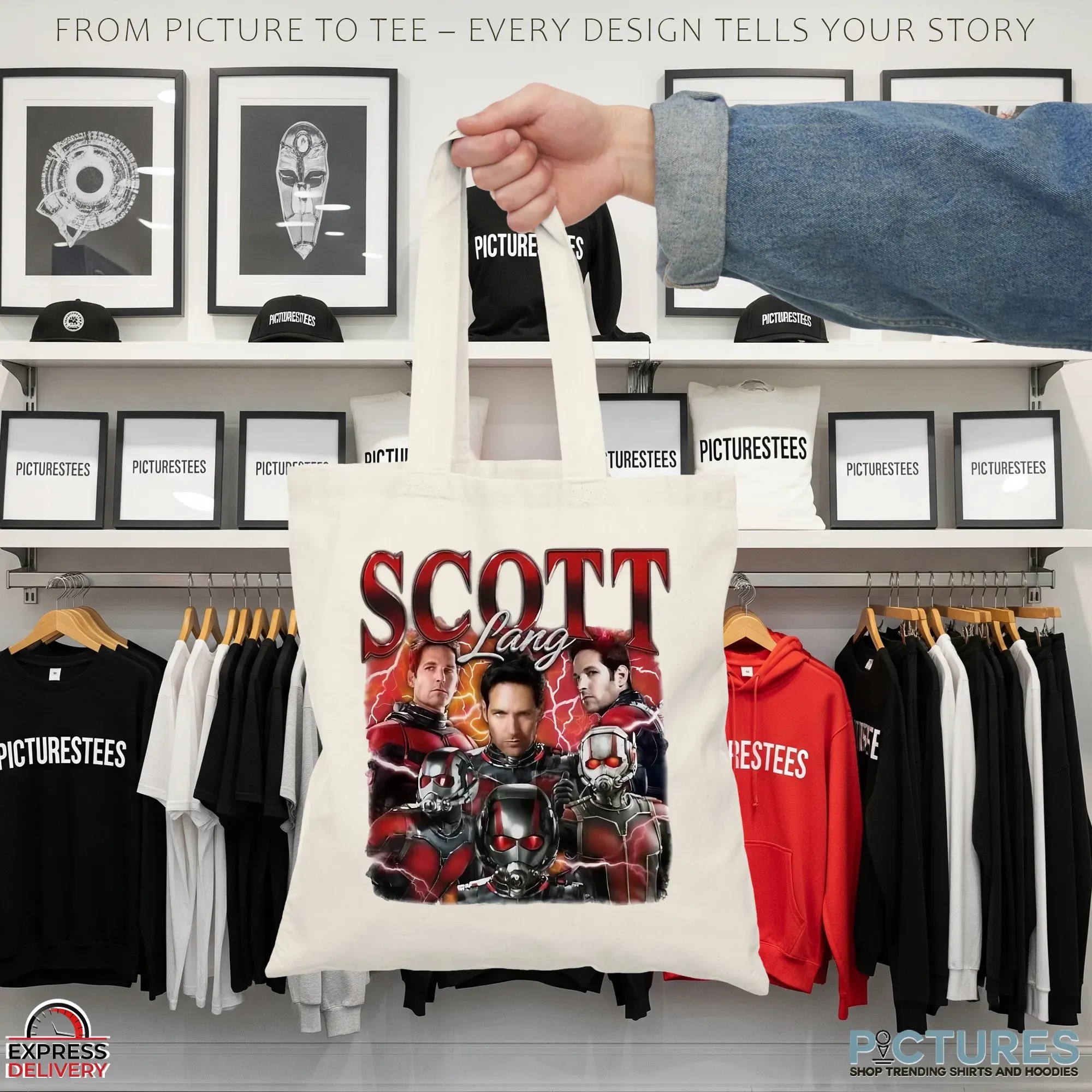 Vintage 90s Bootleg Scott Lang T Shirt