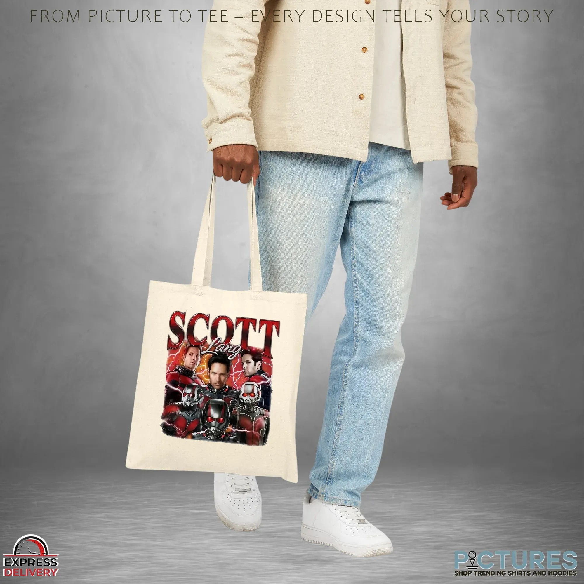 Vintage 90s Bootleg Scott Lang T Shirt