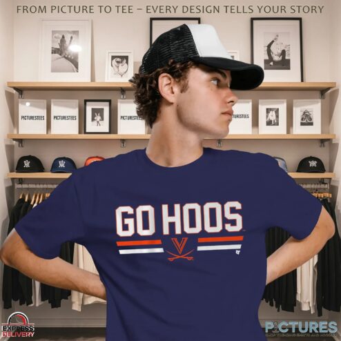 Virginia Cavaliers Football Go Hoos T Shirt