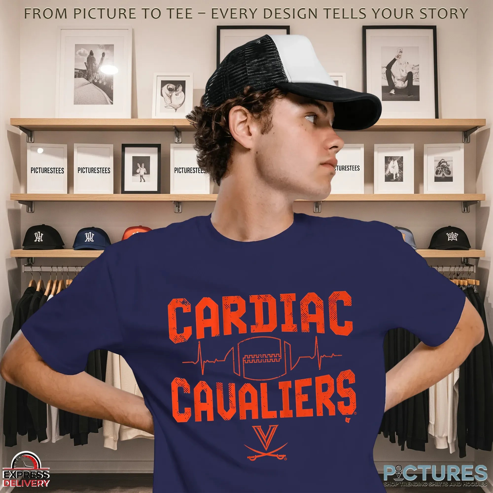 Virginia Football Cardiac Cavaliers T Shirt