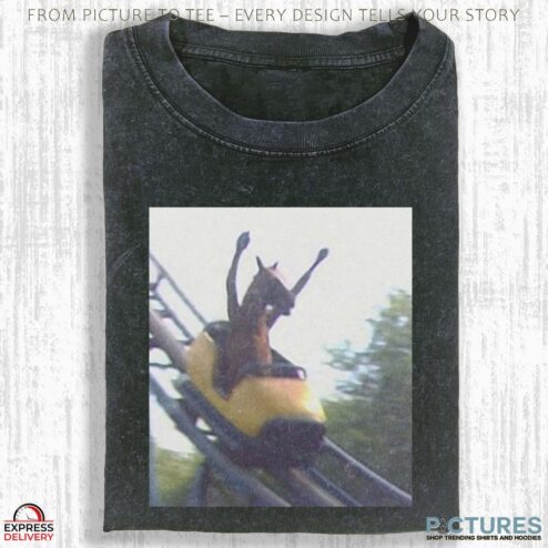 Wacky Horse Riding Roller Coaster Meme T Shirt