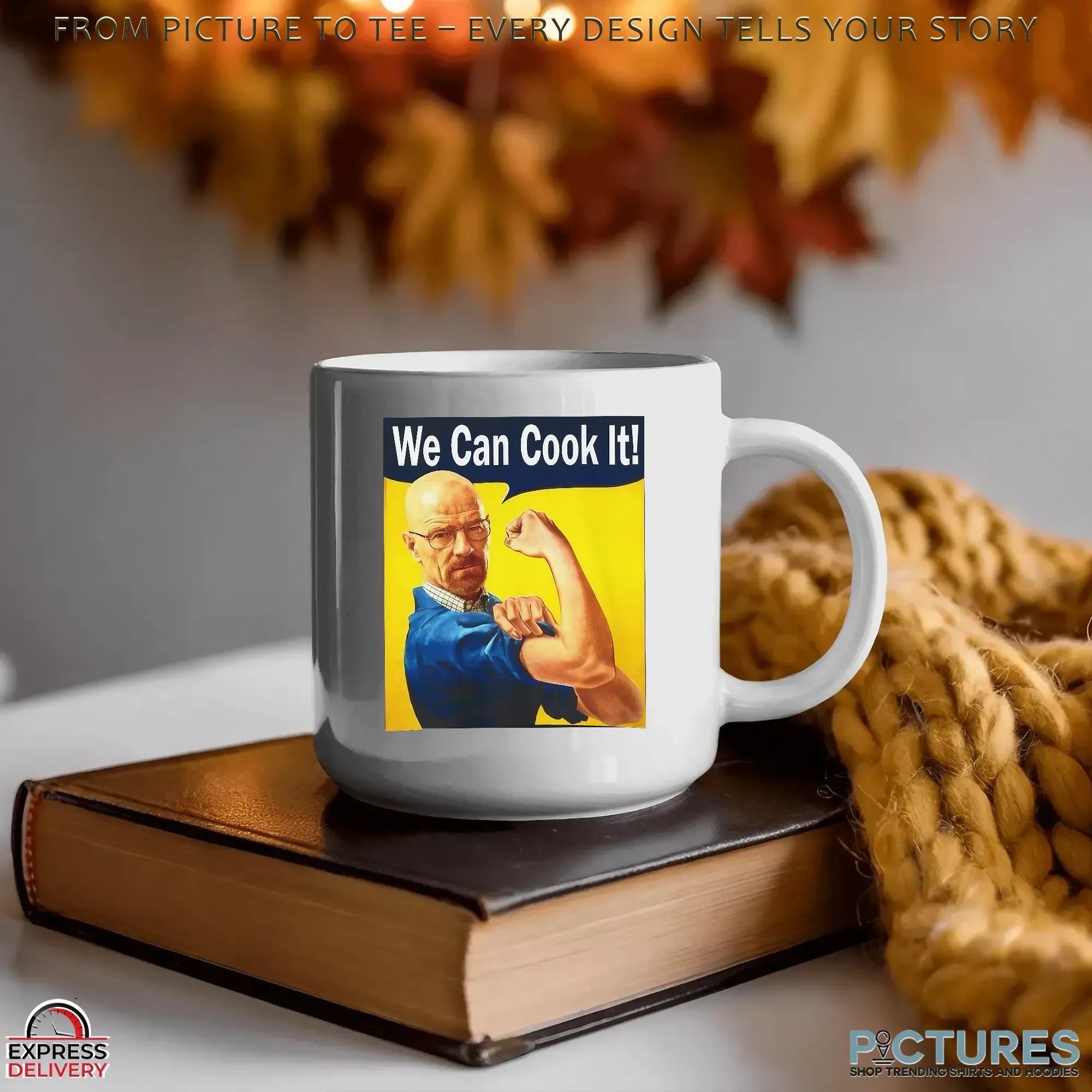 Walter White We Can Cook It Rosie The Riveter Parody Meme T Shirt