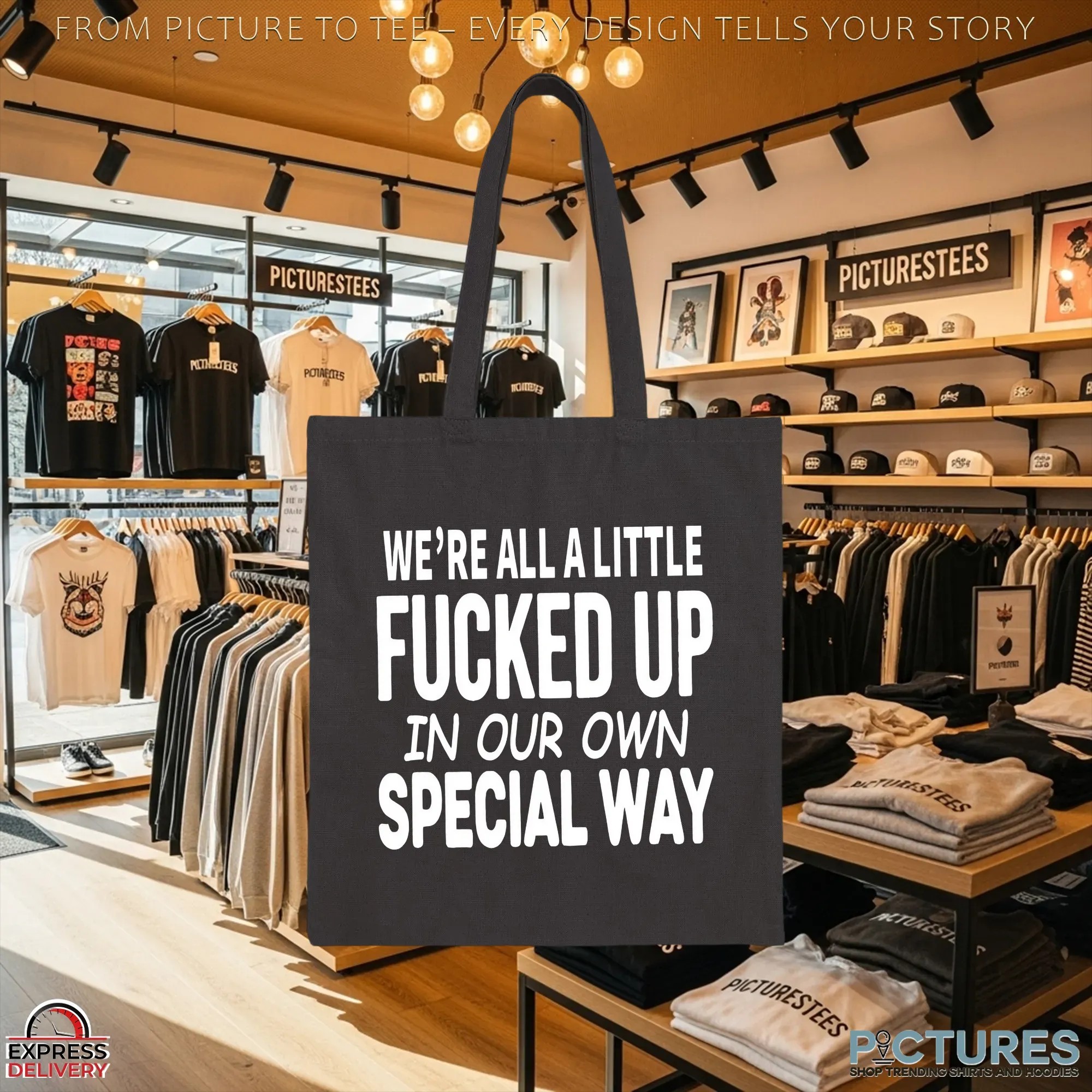 We're All A Little Fucked Up In Our Own Special Way T Shirt
