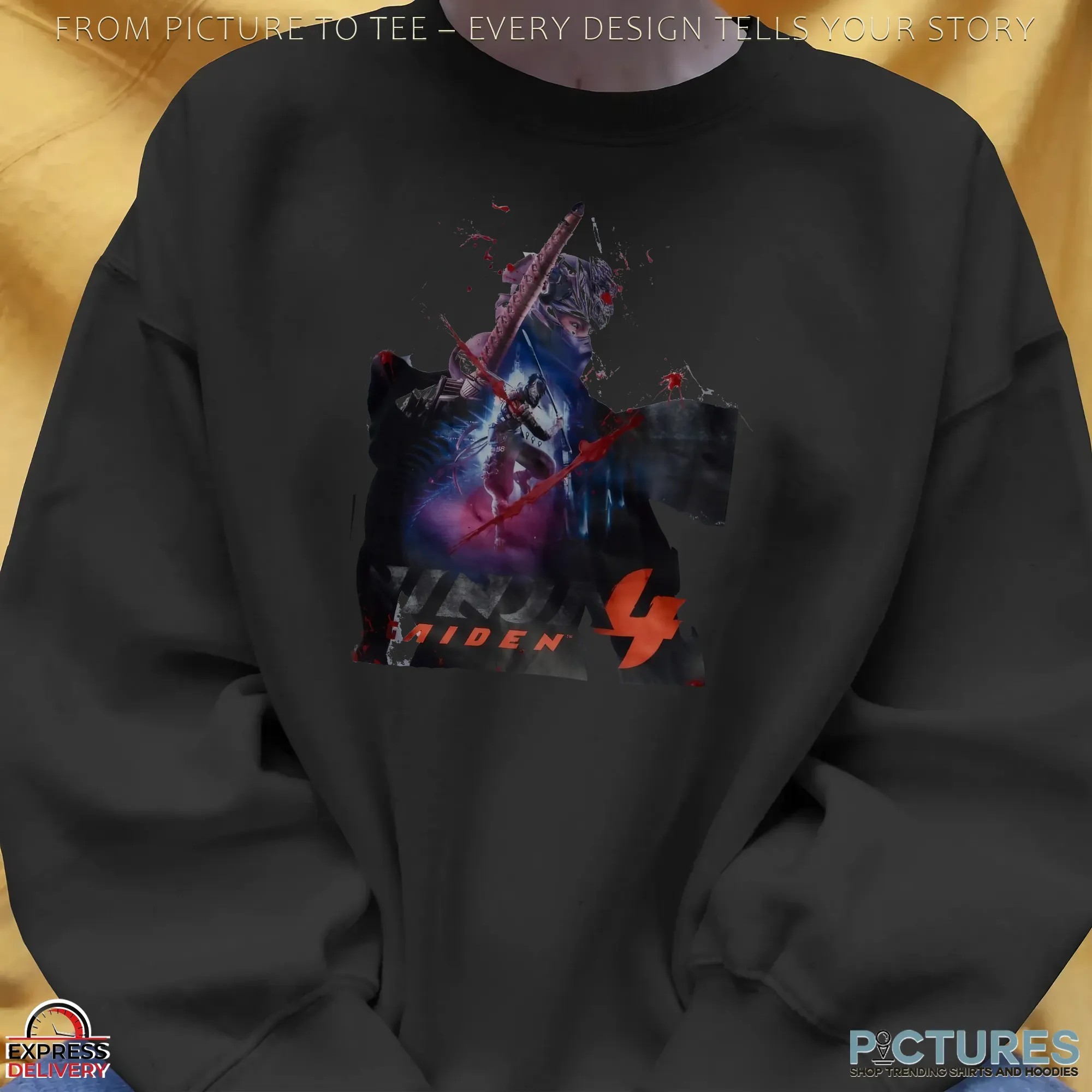 When Ninja Blades Meet Streetwear Ninja Gaiden 4 X Bait Collab Unleashed T Shirt