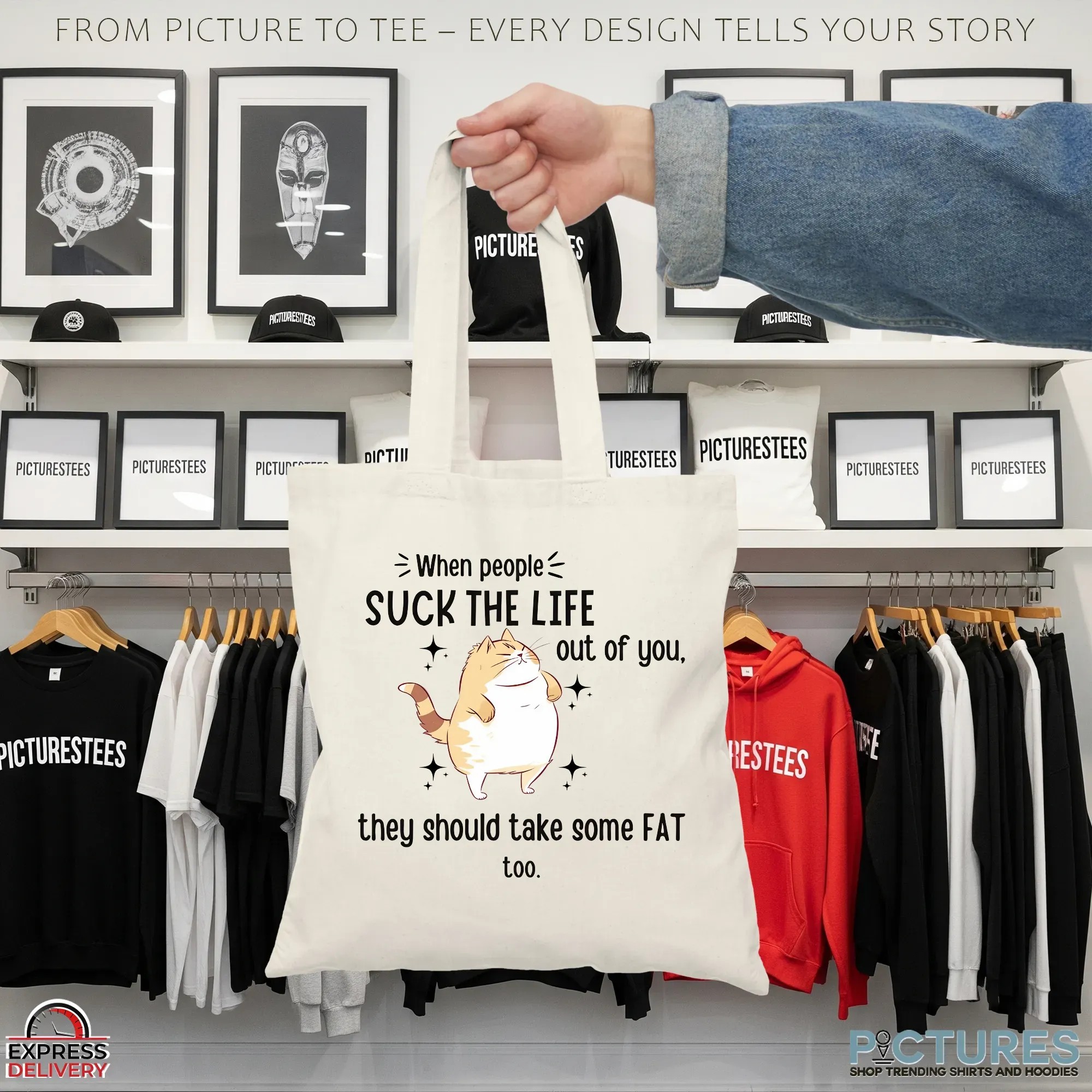 When People Suck The Life Out Of You, They Should Take Some Fat Too Cat T Shirt