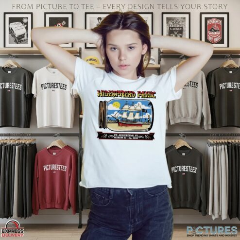 Widespread Panic St Augustine FL 2025 Ship Even T Shirt