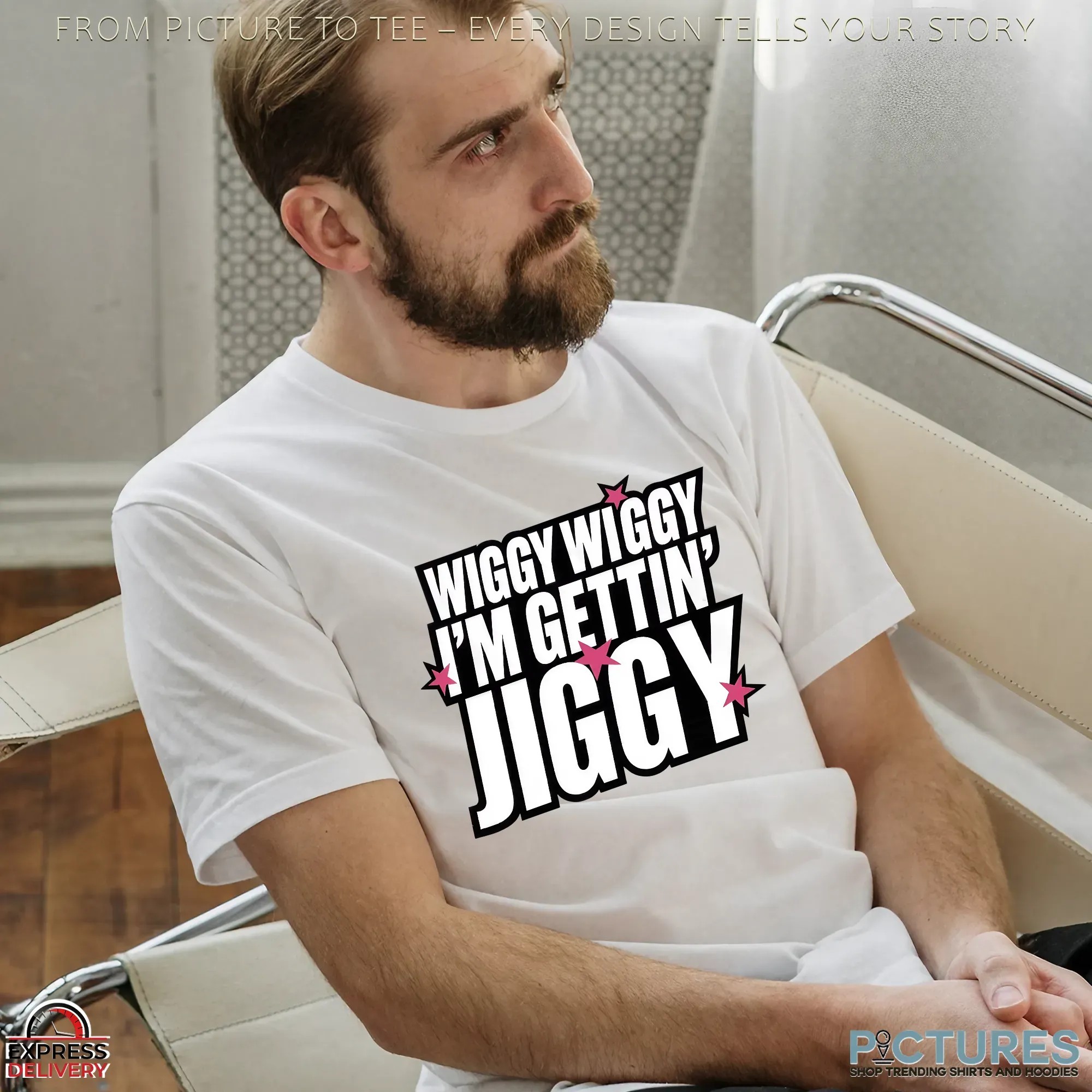 Wiggy Wiggy I’m Gettin’ Jiggy Five Boy Band 2025 UK Concert Tour Shirt