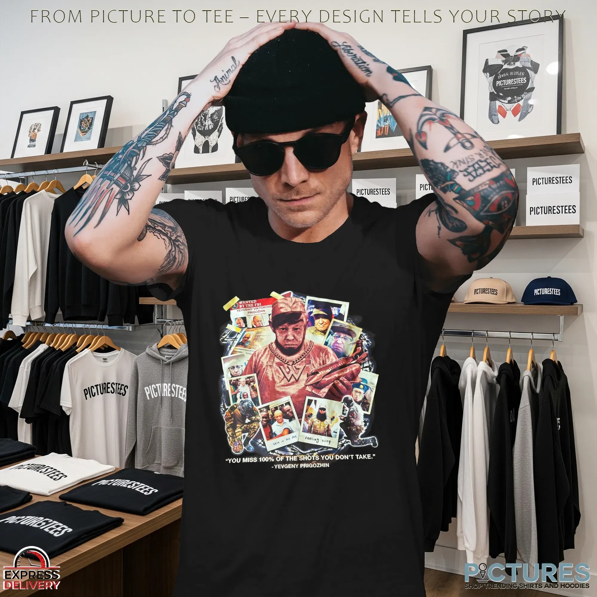 Yevgeny Prigozhin Rest In Power Don't Cry Because Its Prigover Smile Because It Happened T Shirt_2
