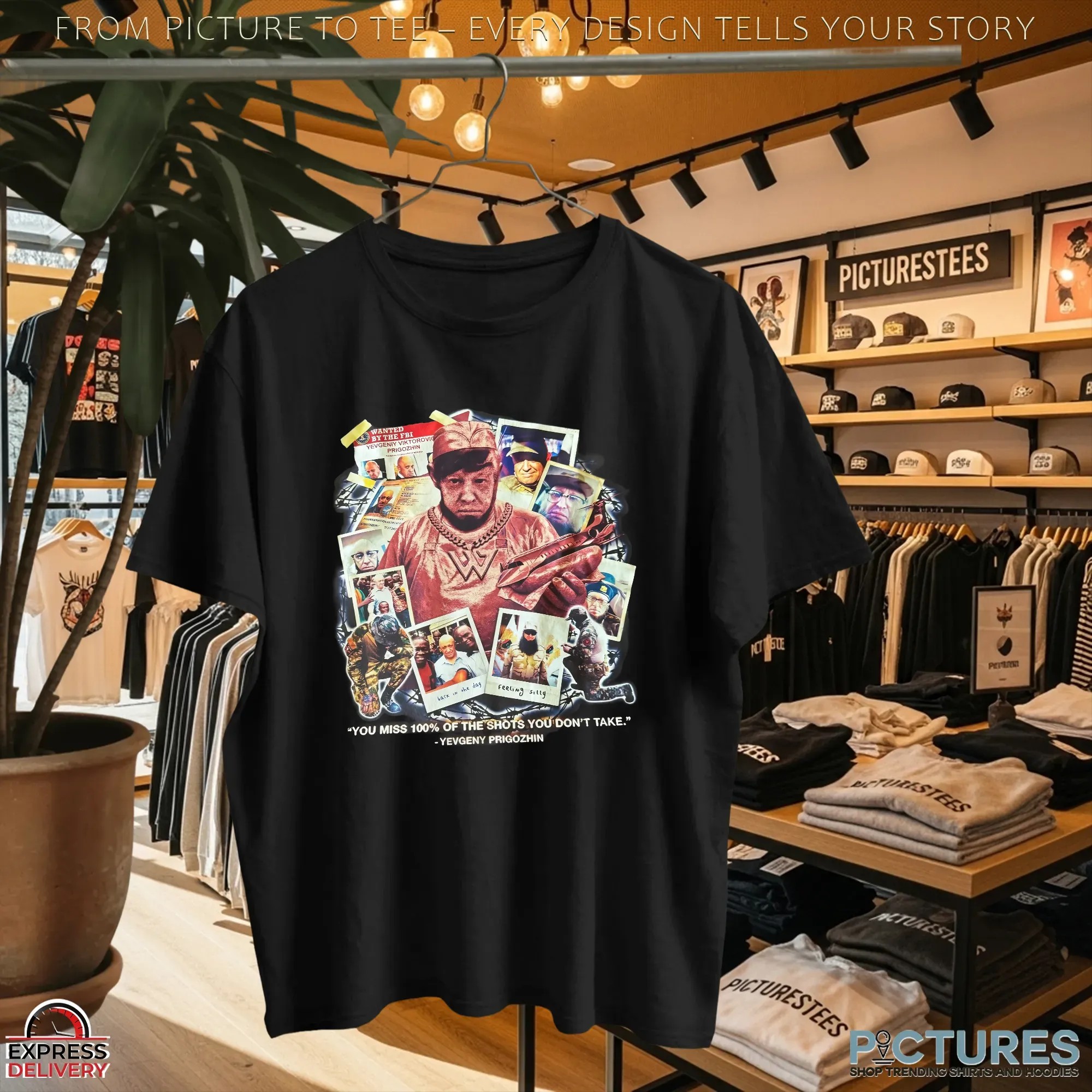 Yevgeny Prigozhin Rest In Power Don't Cry Because Its Prigover Smile Because It Happened T Shirt_2