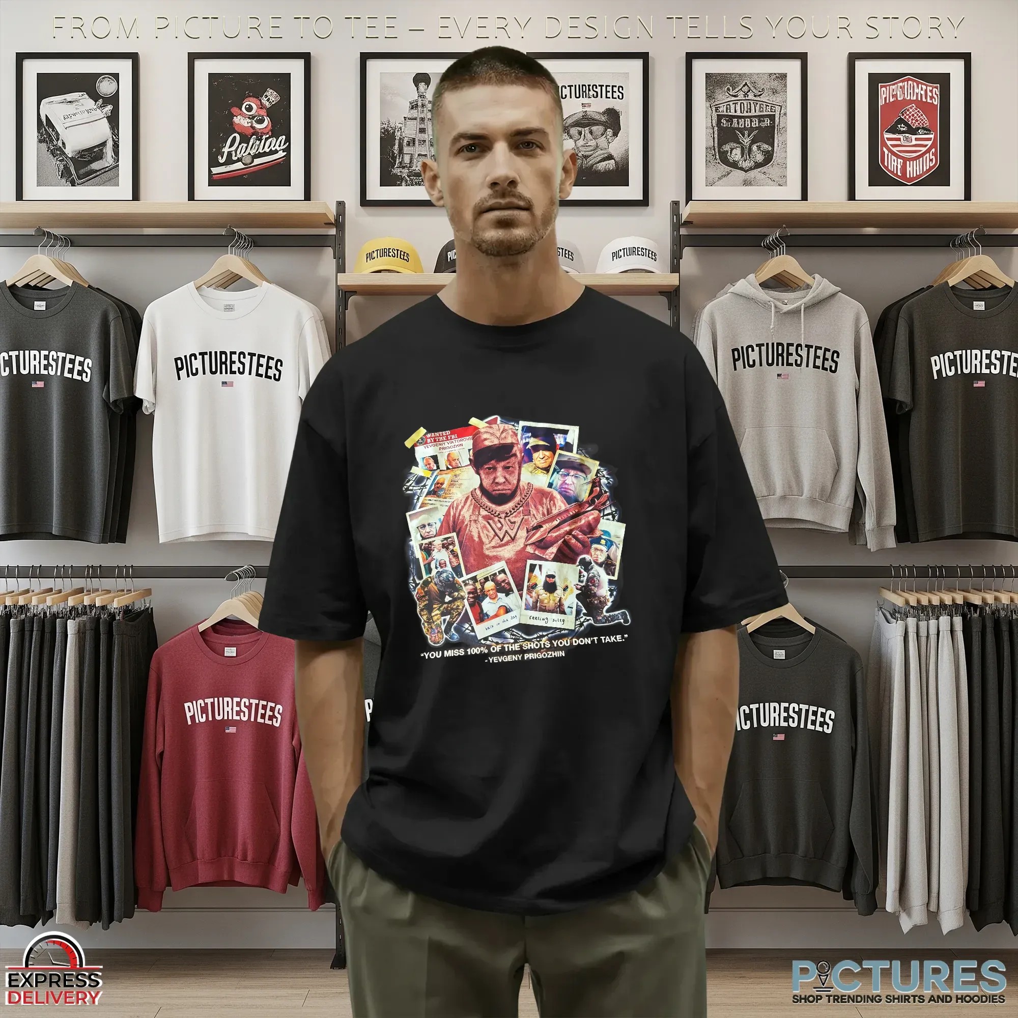 Yevgeny Prigozhin Rest In Power Don't Cry Because Its Prigover Smile Because It Happened T Shirt_2