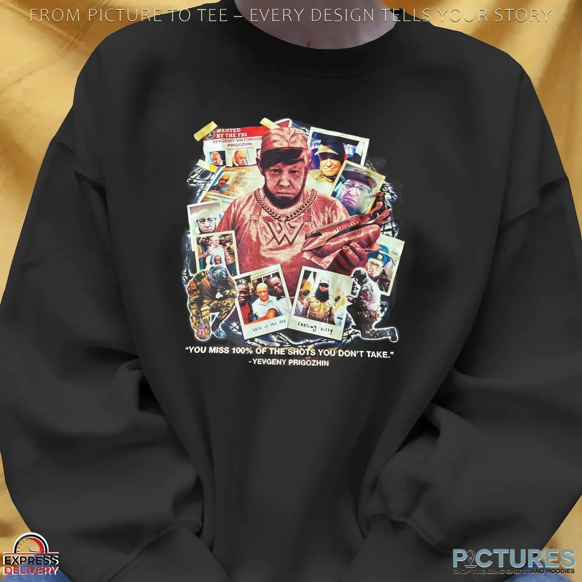 Yevgeny Prigozhin Rest In Power Don't Cry Because Its Prigover Smile Because It Happened T Shirt_2