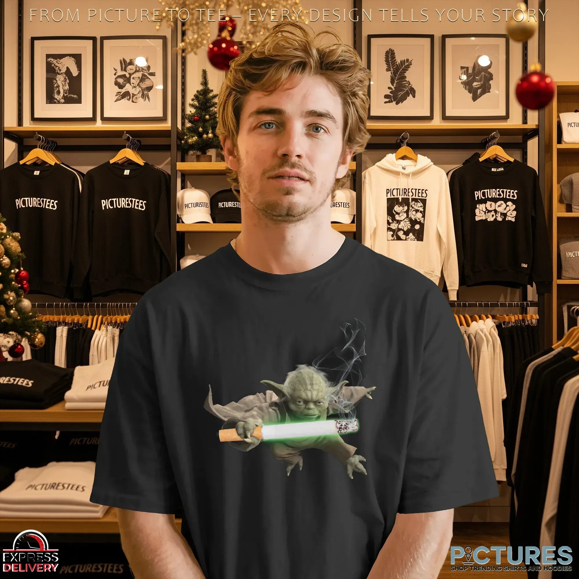 Yoda Cigarette Star Wars Meme T Shirt Yoda Cigarette Star Wars Meme T Shirt