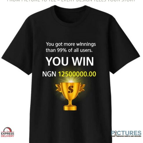 You Got More Winnings Than 99% Of All Users You Win NGN 12500000