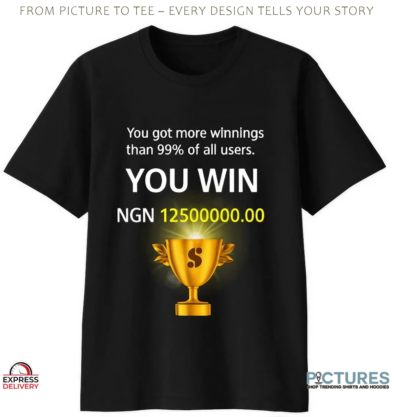You Got More Winnings Than 99% Of All Users You Win NGN 12500000