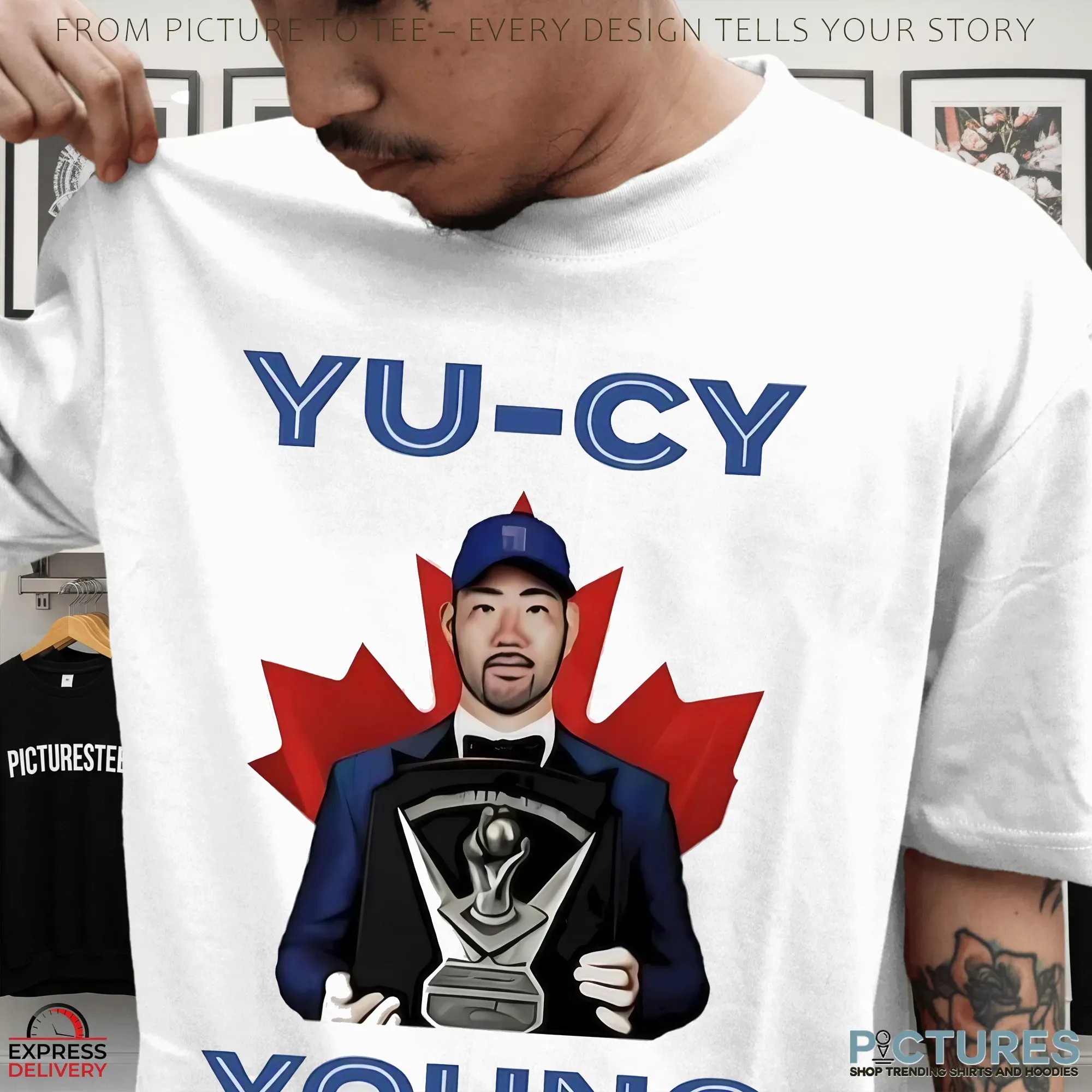 Yu-Cy Young Yusei Kikuchi Toronto Blue Jays T Shirt