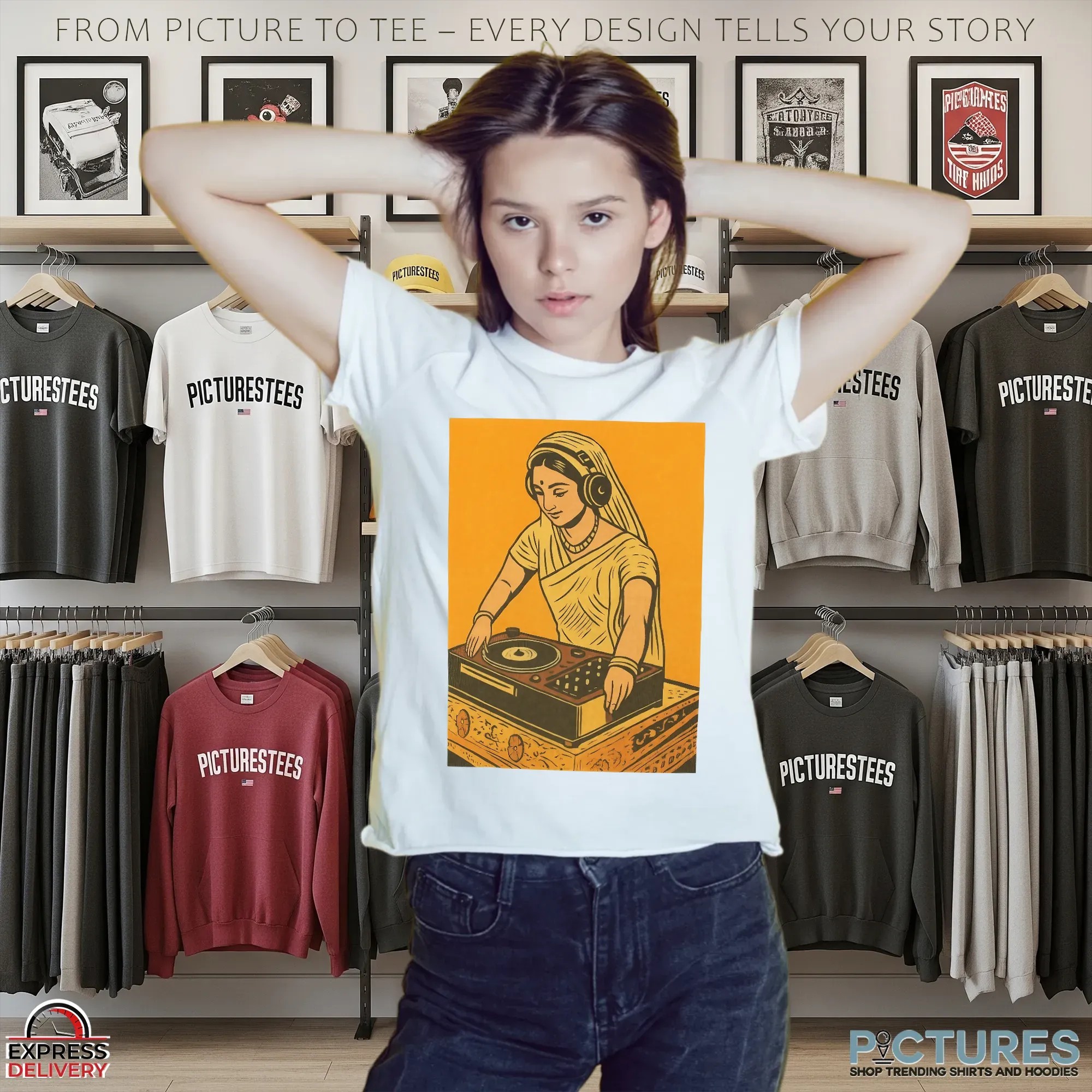 80's Backdrop Lo Kuda Edm Kodtha Ani Antunnada Mana T Shirt