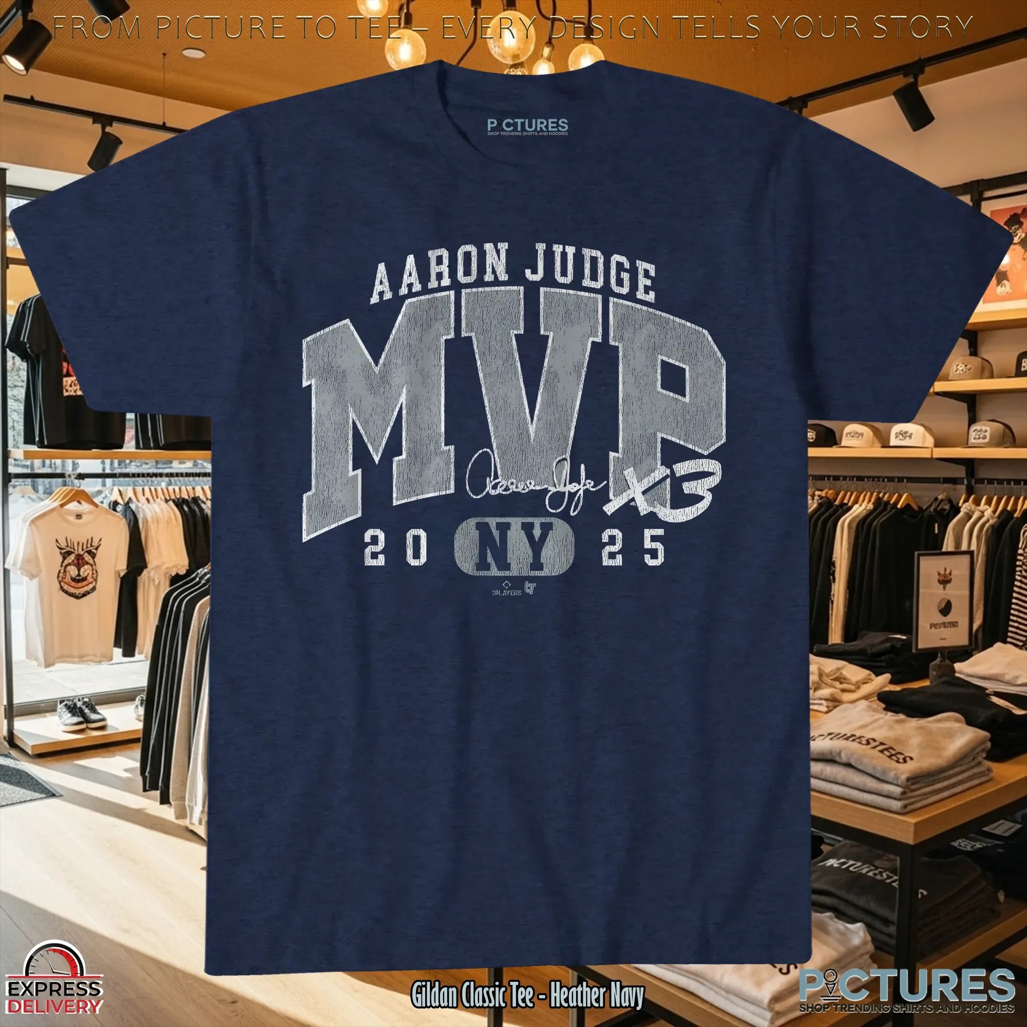 Aaron Judge 2025 MVP New York Yankees T Shirt
