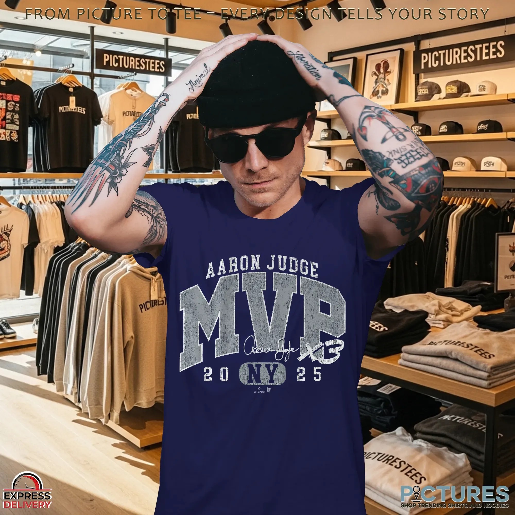 Aaron Judge 2025 MVP New York Yankees T Shirt Aaron Judge 2025 MVP New York Yankees T Shirt