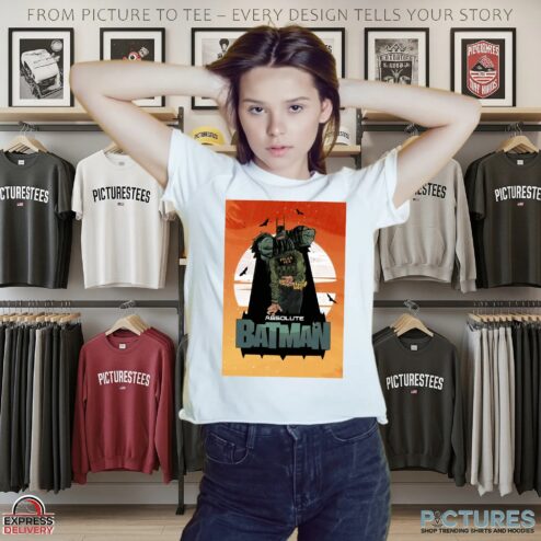 Absolute Batman Police Ice Graphic T Shirt