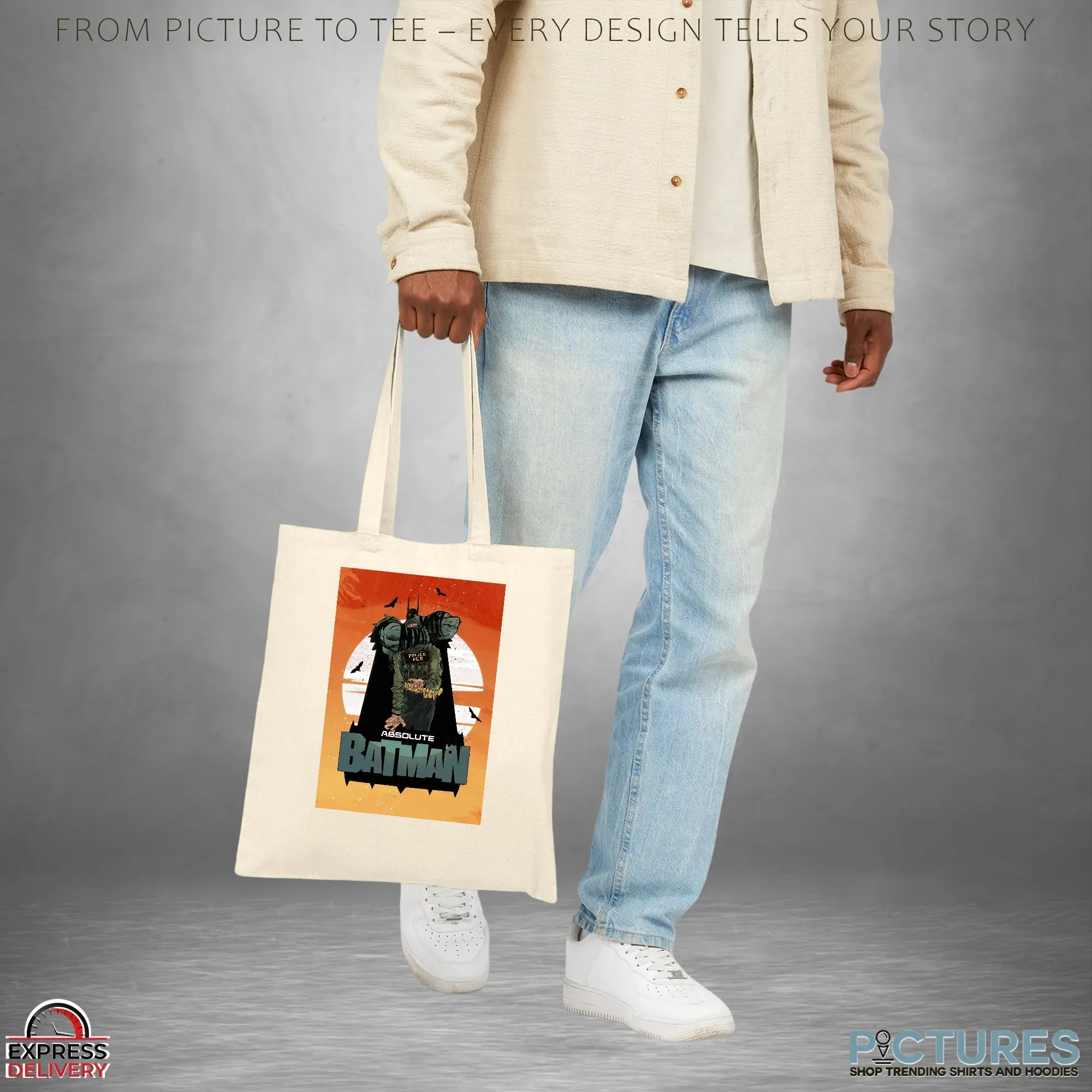 Absolute Batman Police Ice Graphic T Shirt Absolute Batman Police Ice Graphic T Shirt